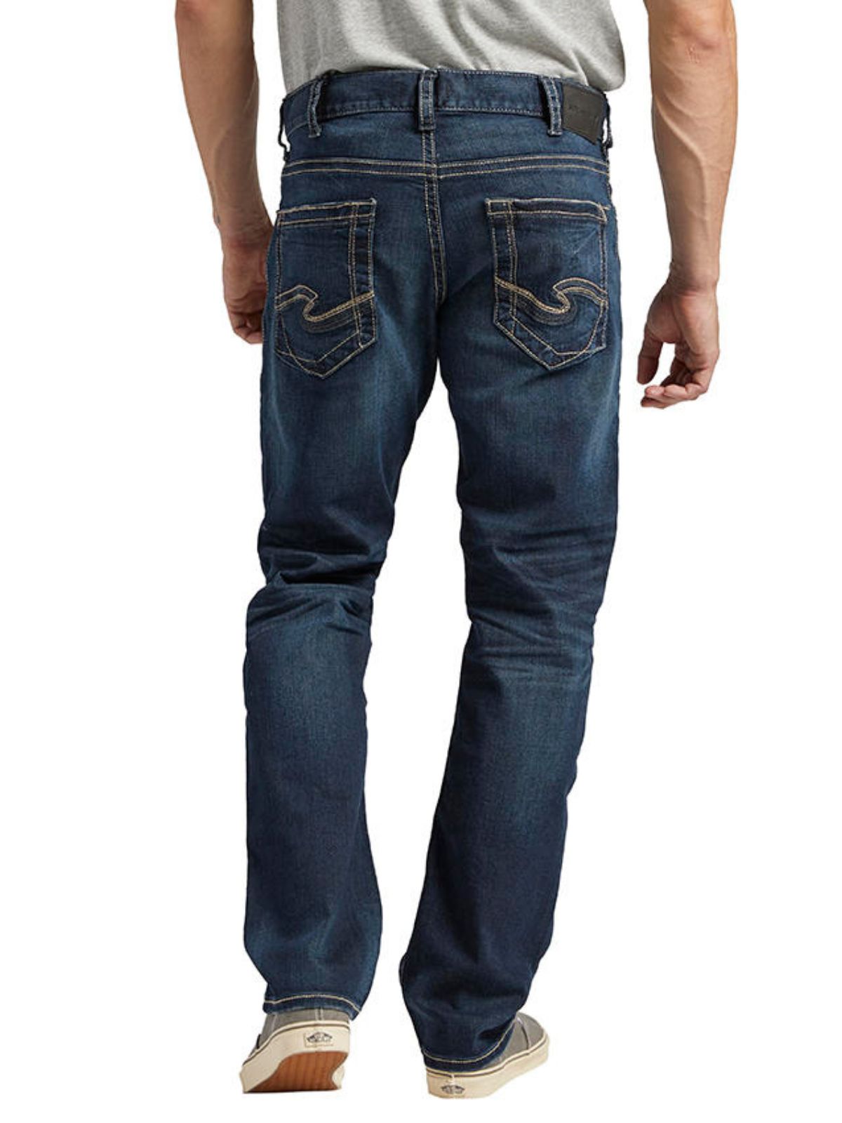 Silver Men's Eddie Straight Leg Jean