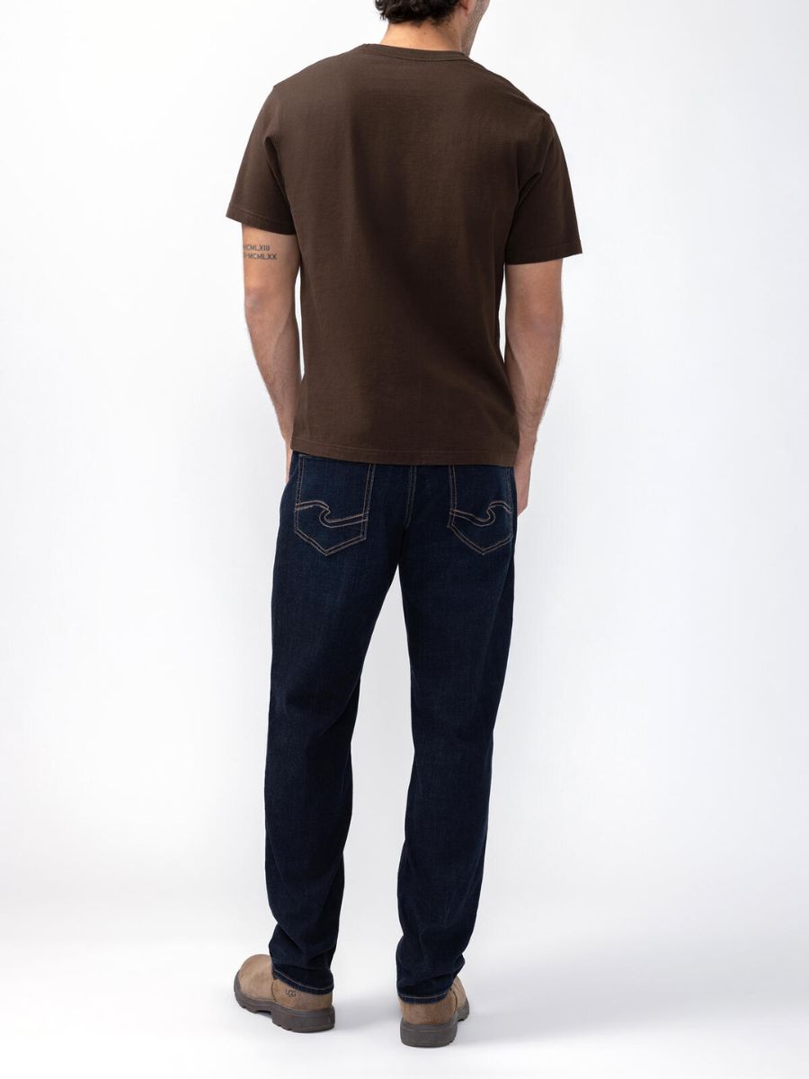 Silver Eddie Rinse Straight Jean
