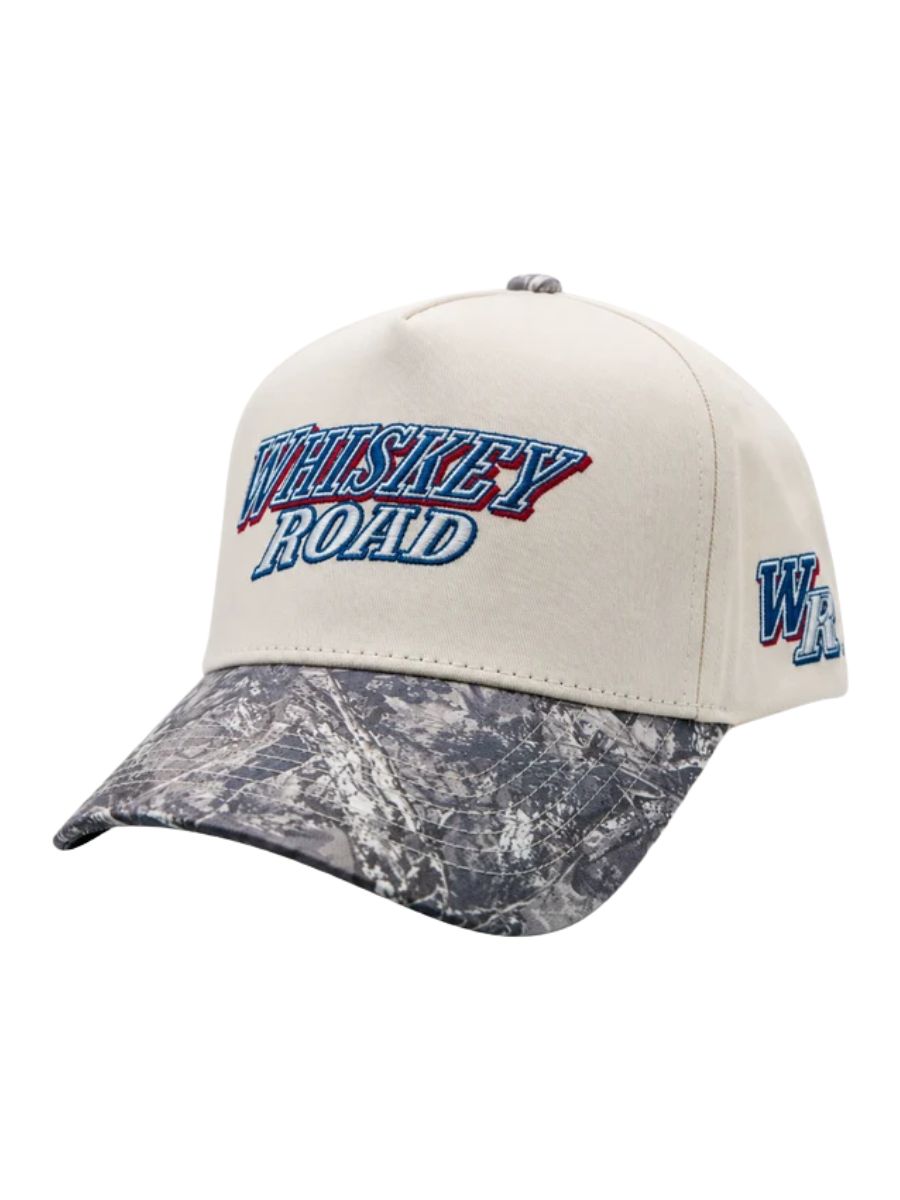 Whiskey Road Midnight Camo Hat