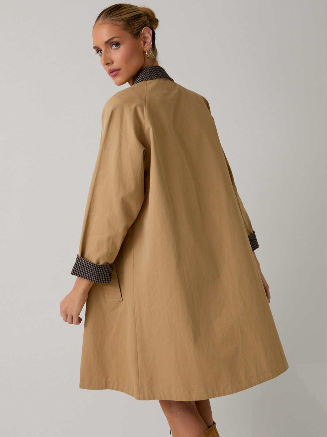 Gilli Check Me Trenchcoat
