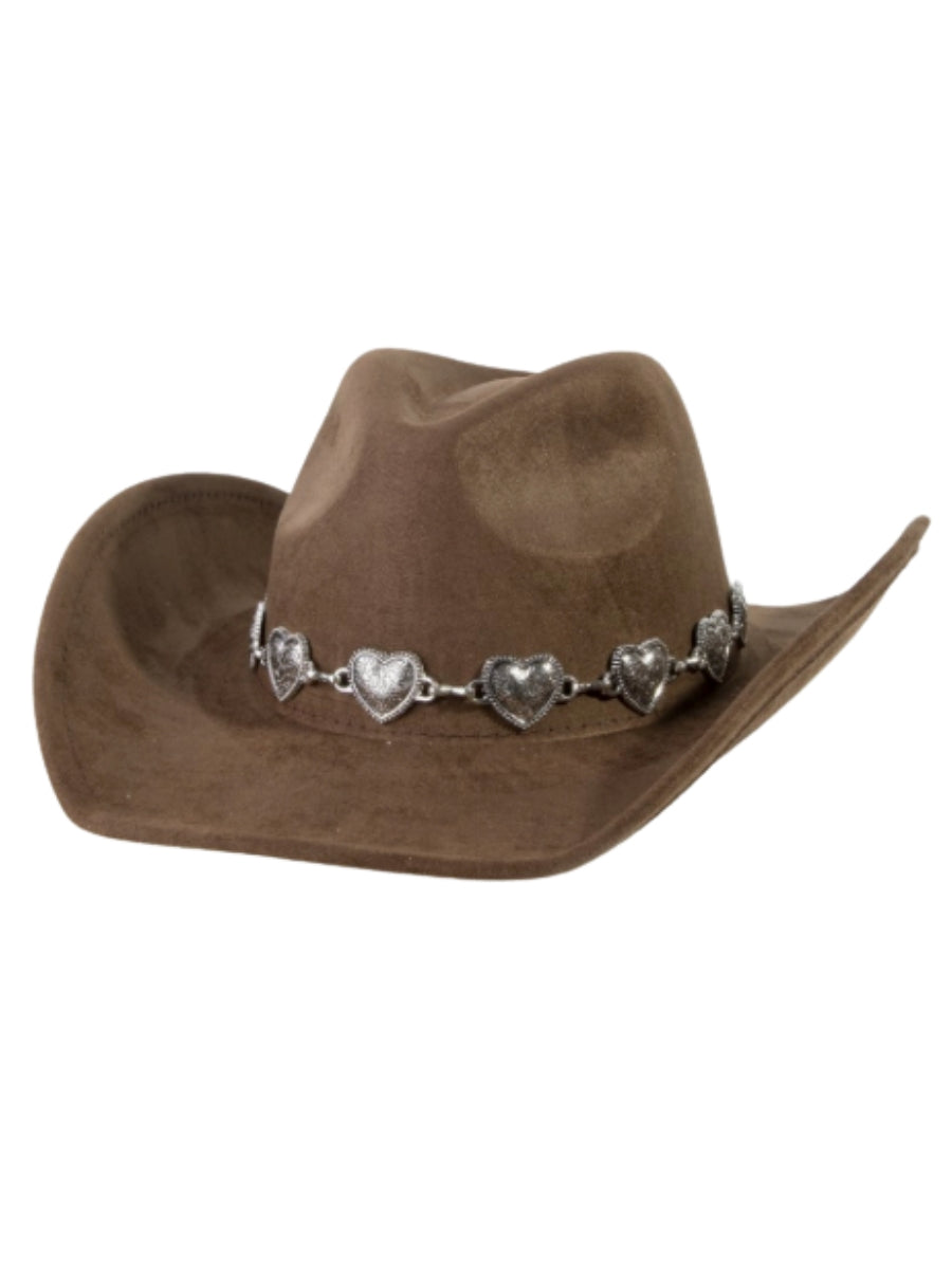 Heart Chain Cowboy Hat