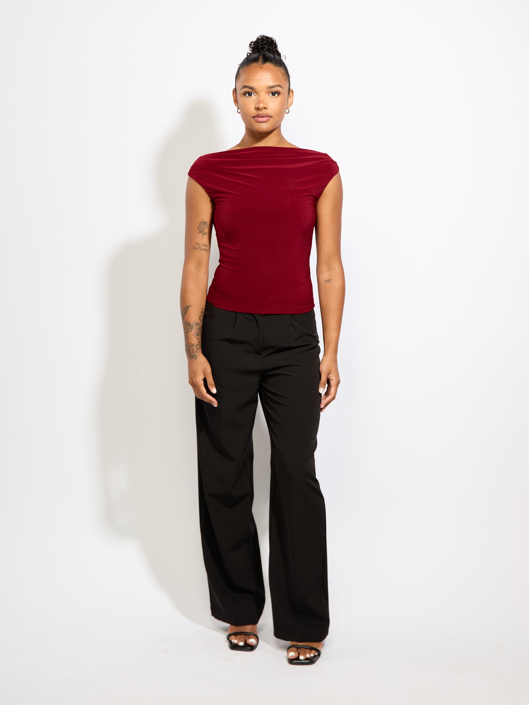Jesse Off The Shoulder Jersey Top