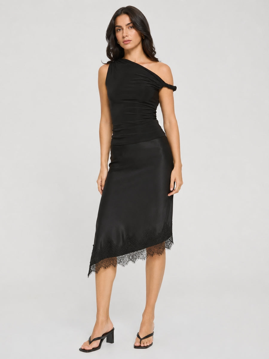 Veda Twist Shoulder Top