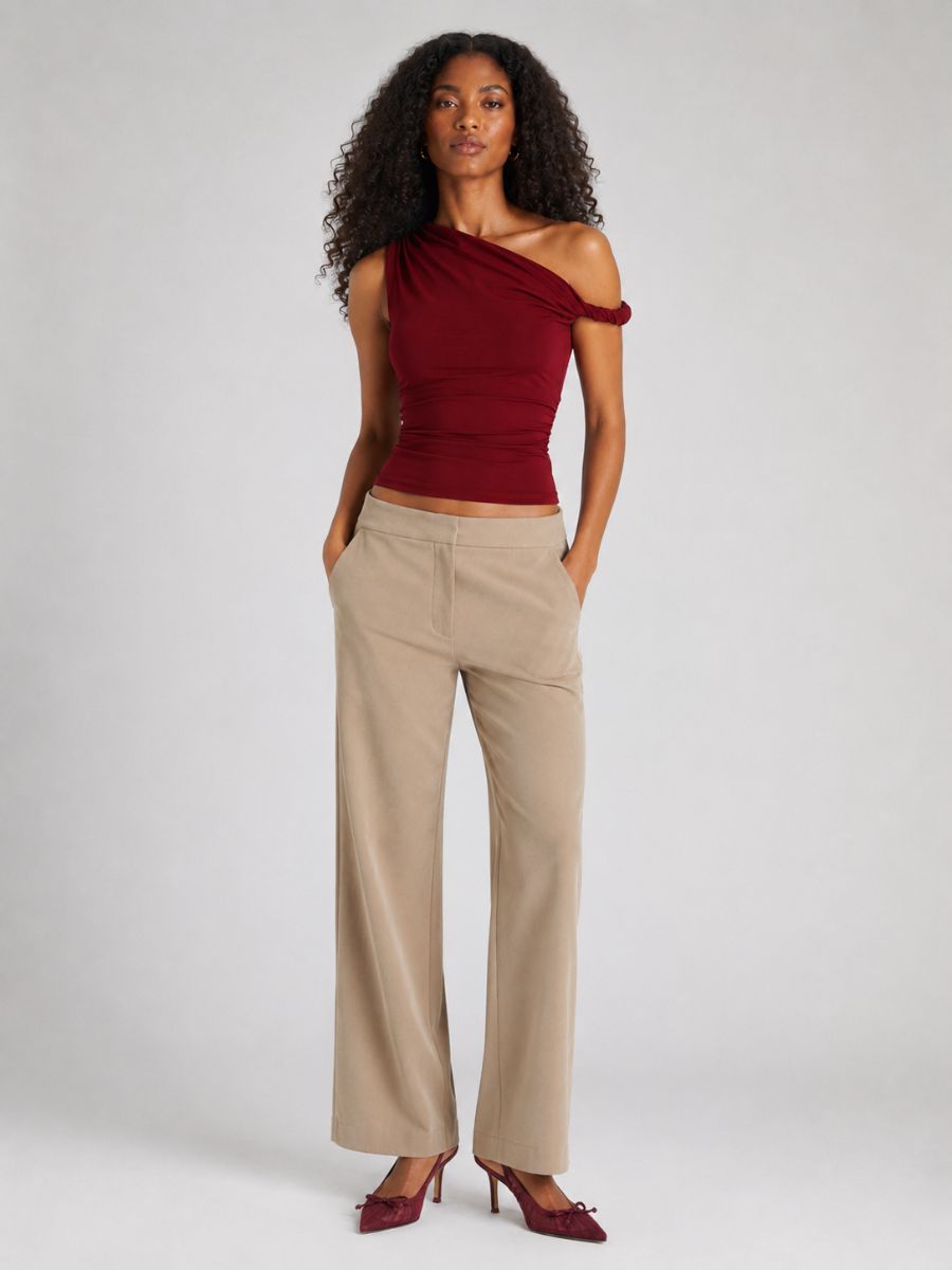Veda Twist Shoulder Top