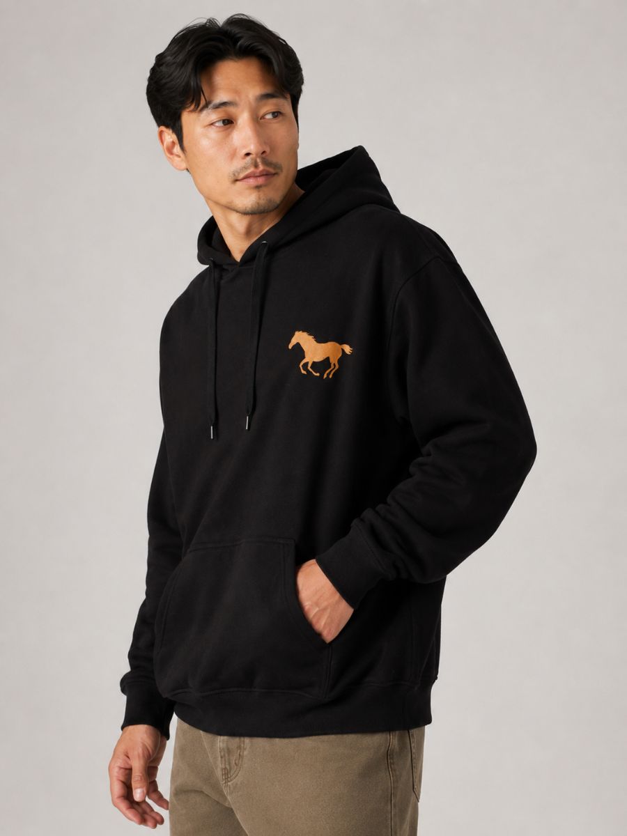 Country Liberty Mustang Freedom Wears Well Hoodie