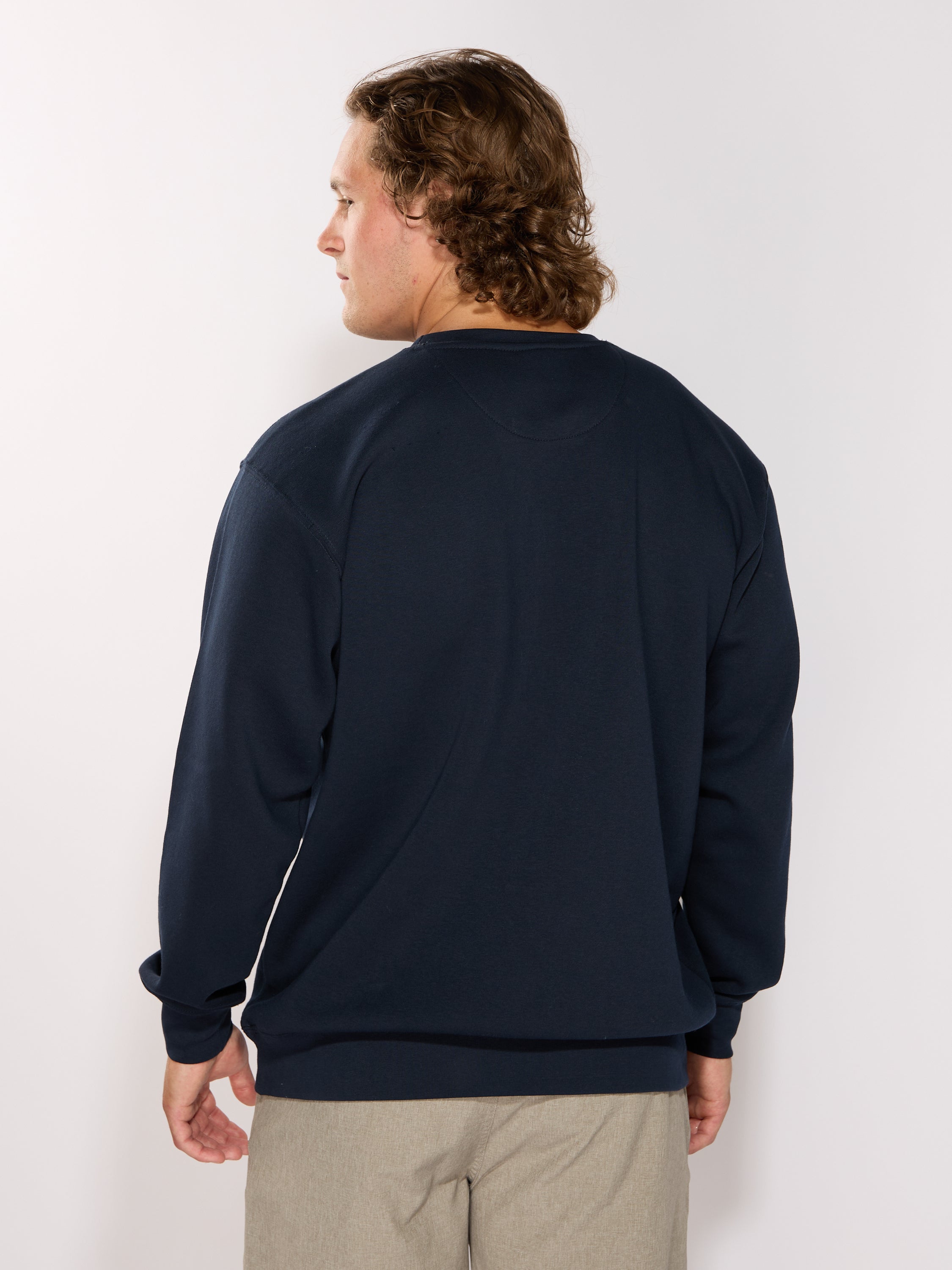 New Brunswick Stencil Puff Crew Sweatshirt