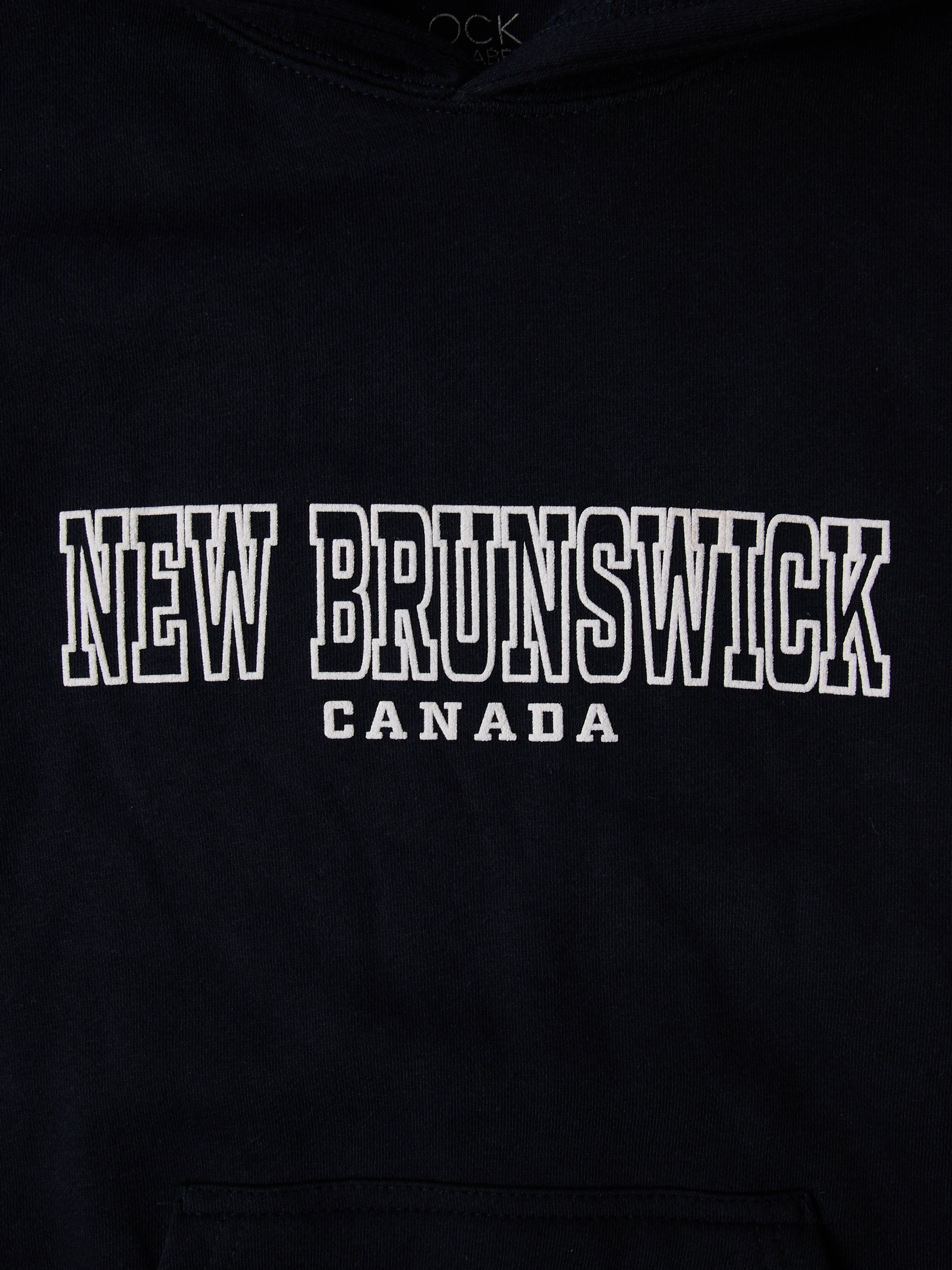 New Brunswick Stencil Youth Hoodie