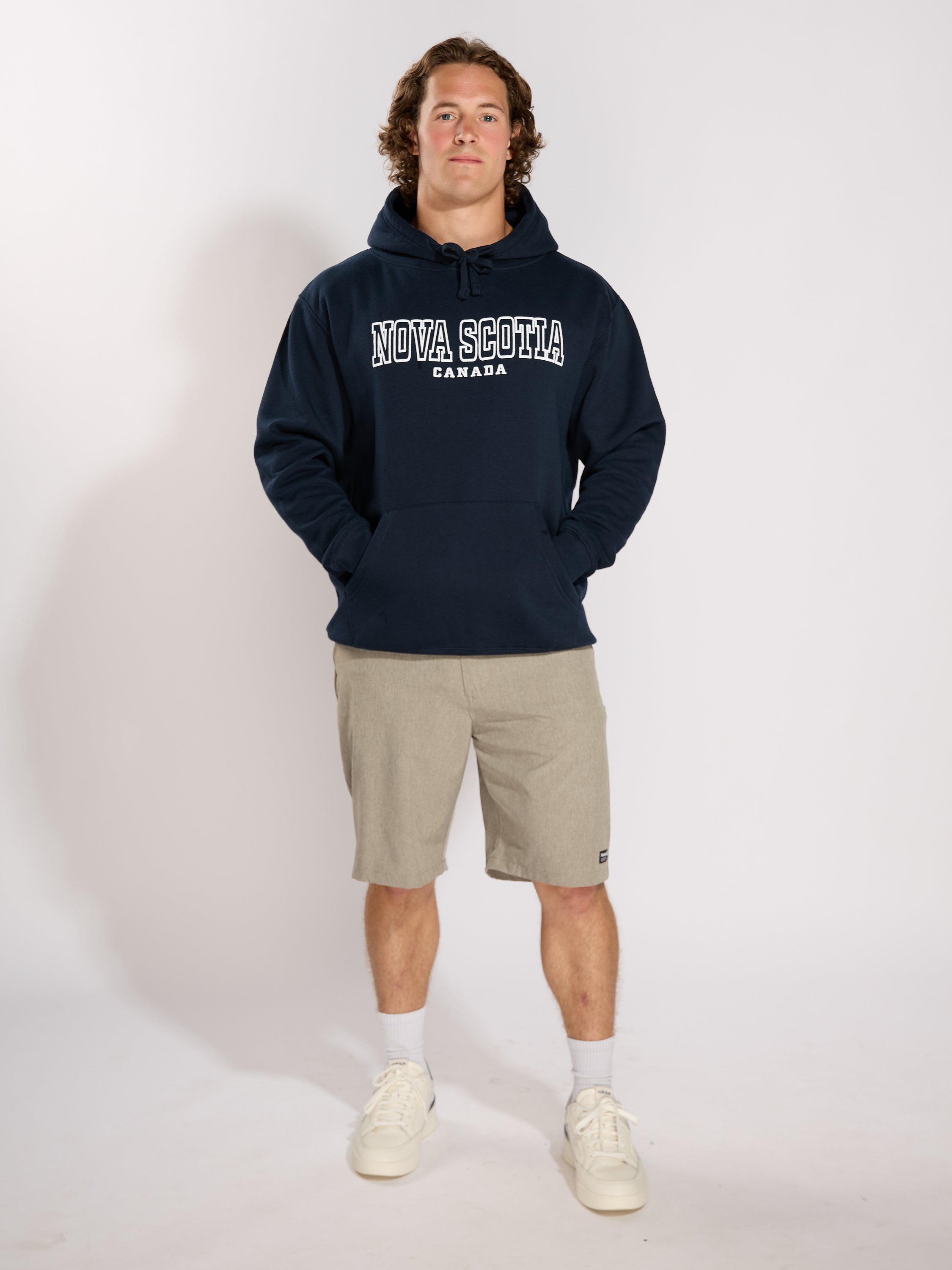 Nova Scotia Stencil Puff Hoodie