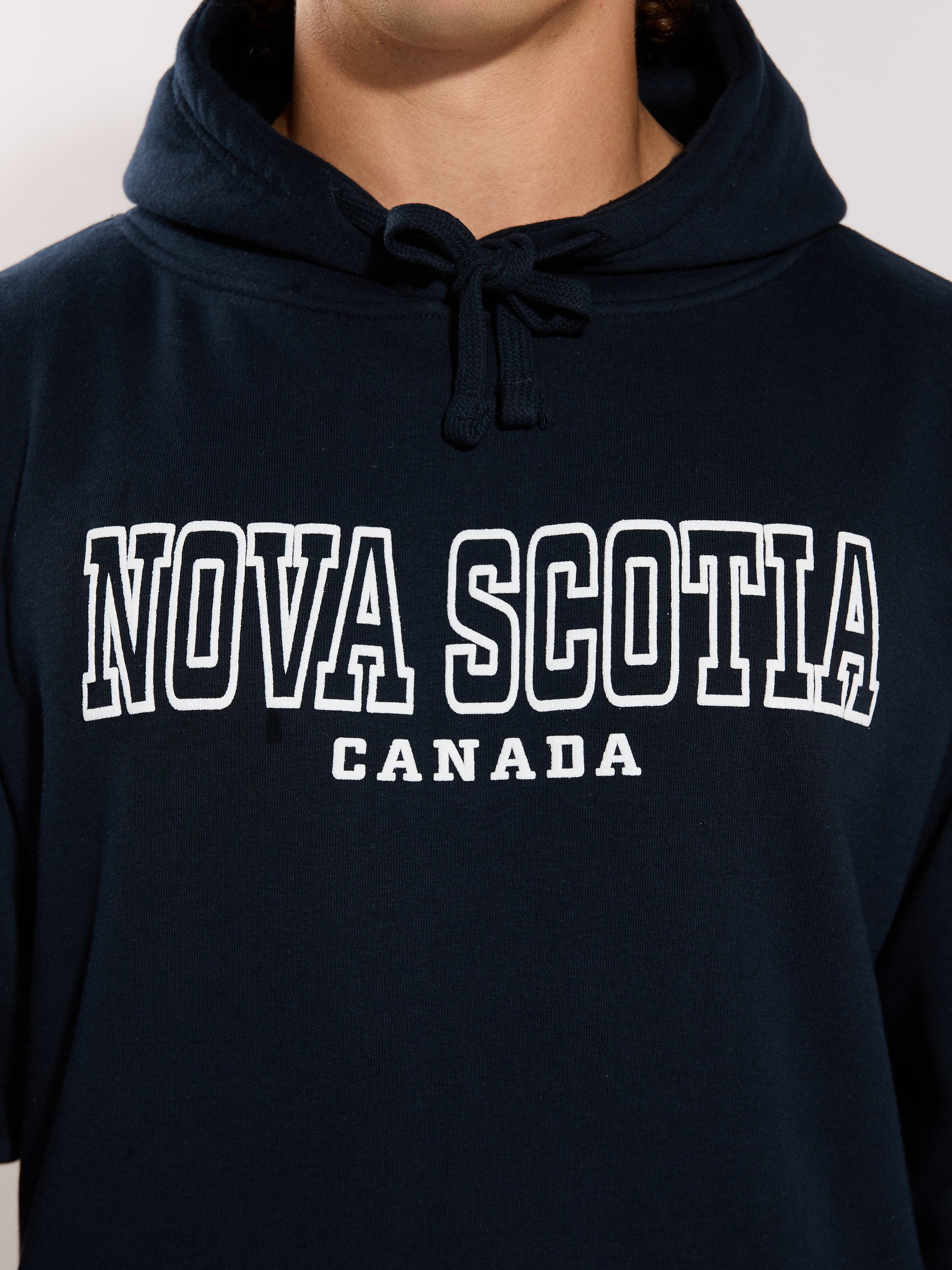 Nova Scotia Stencil Puff Hoodie