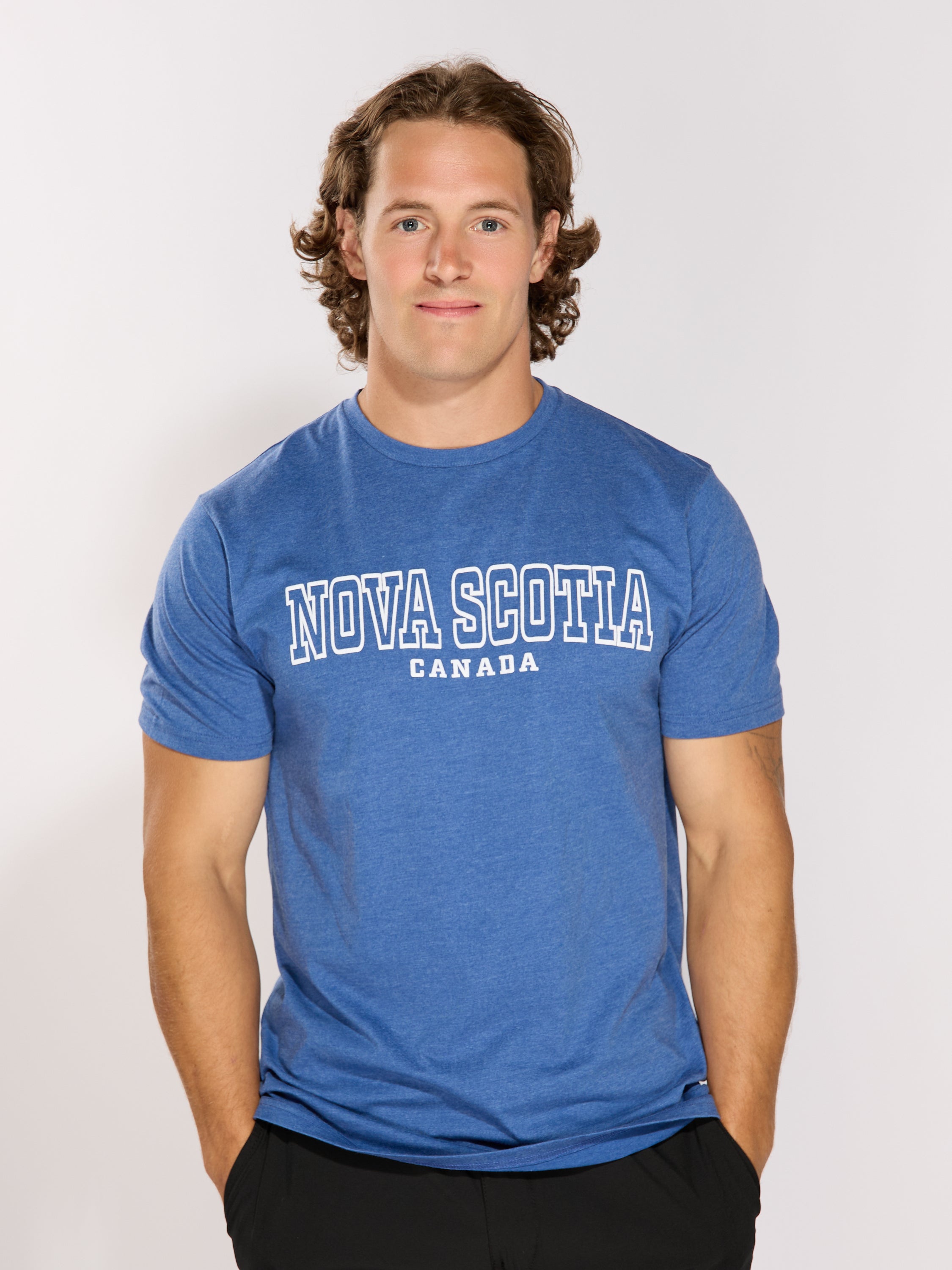 Nova Scotia Stencil Puff Tee