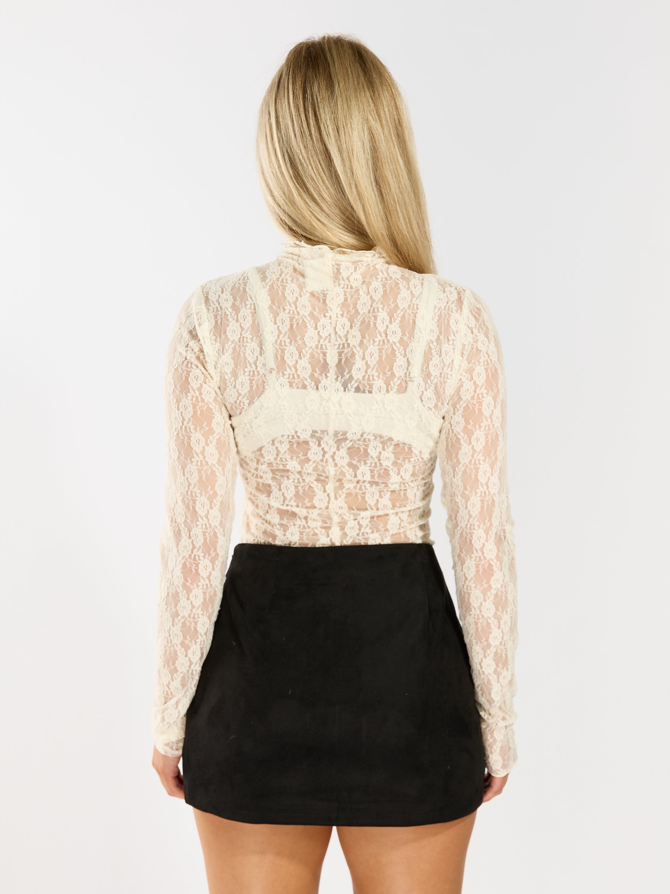 FRP Lace Long Sleeve Top