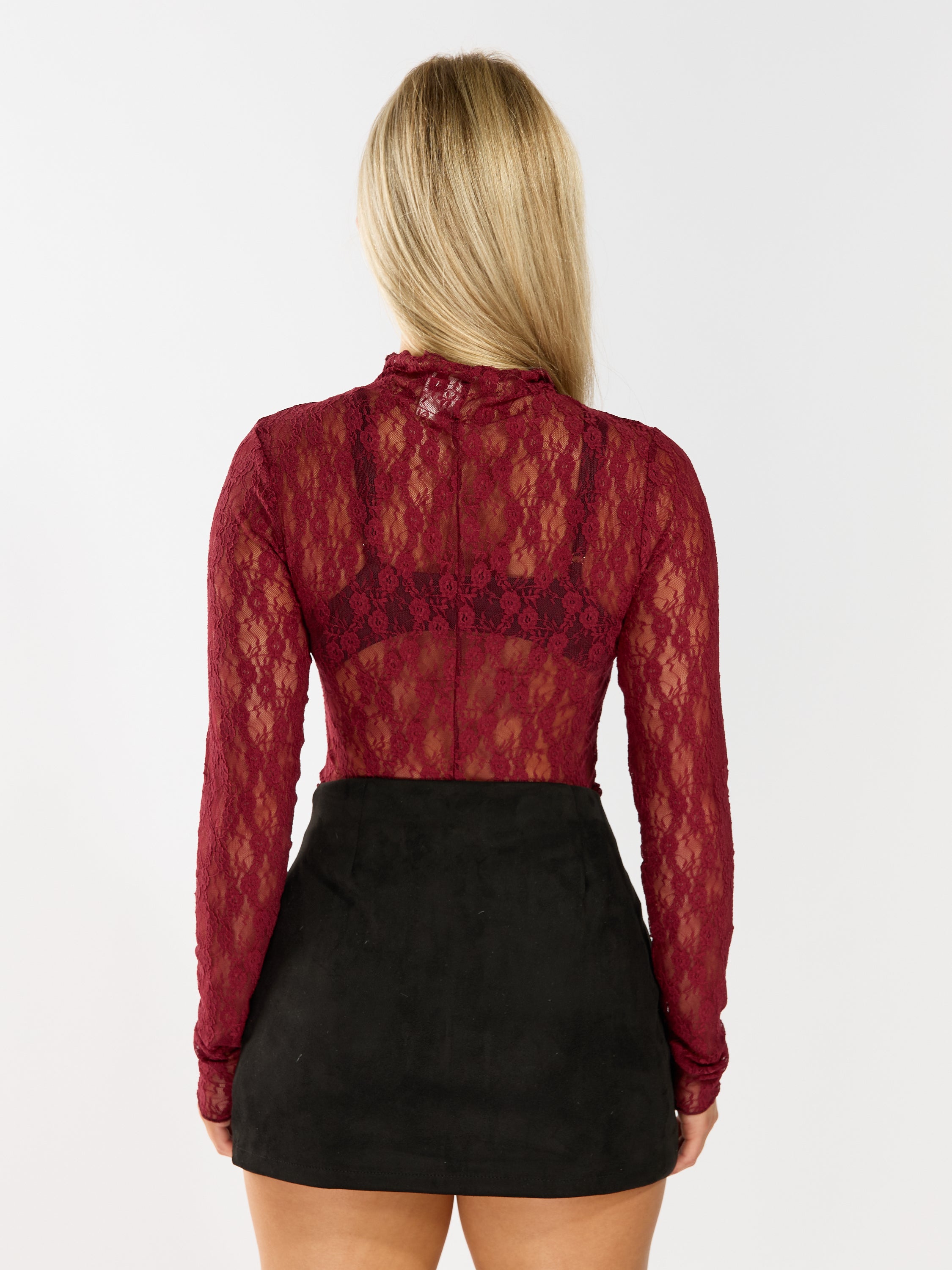 FRP Lace Long Sleeve Top