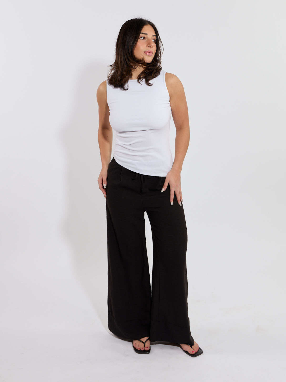 Palazzo Drawstring Pant