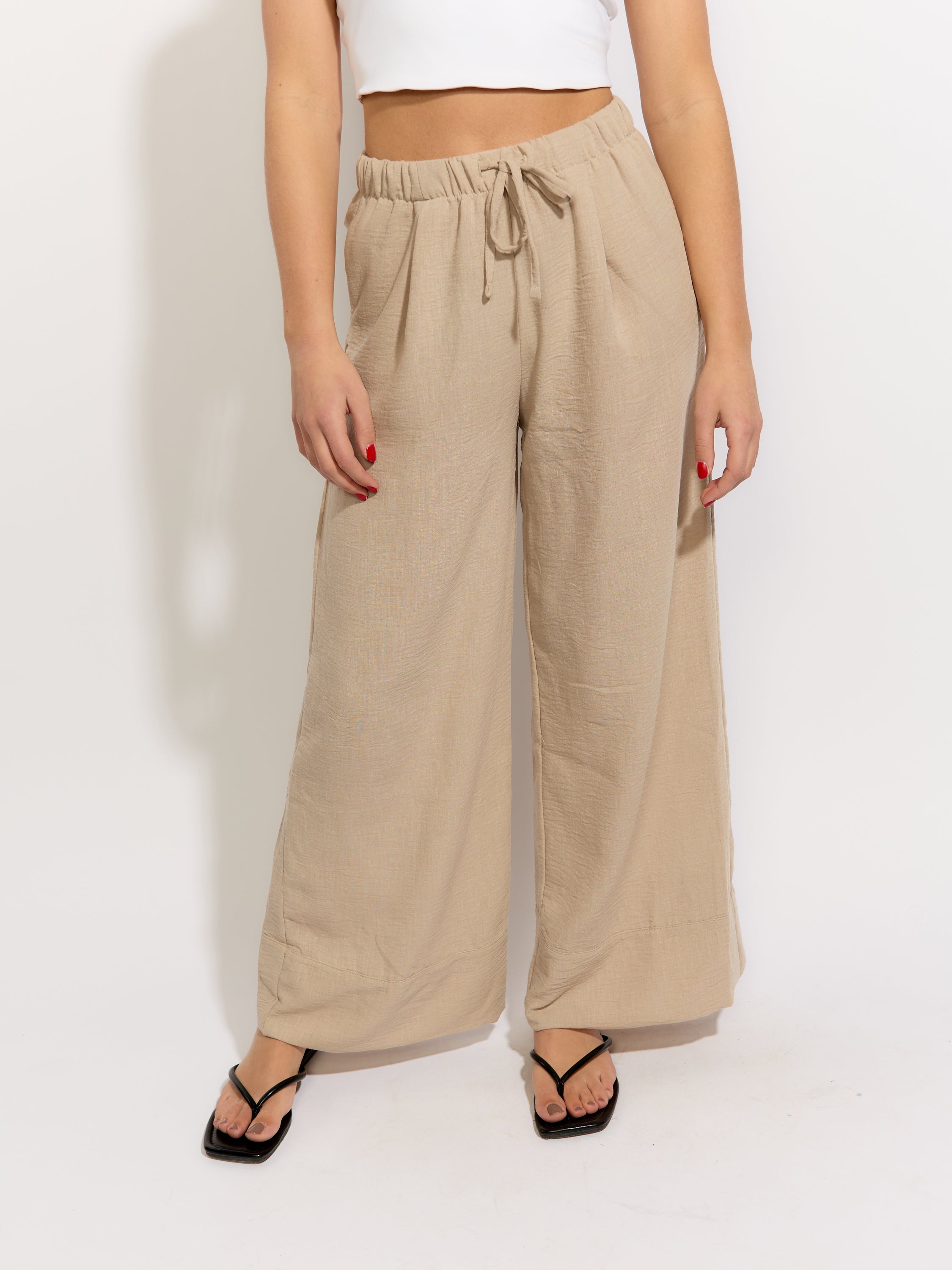 Palazzo Drawstring Pant