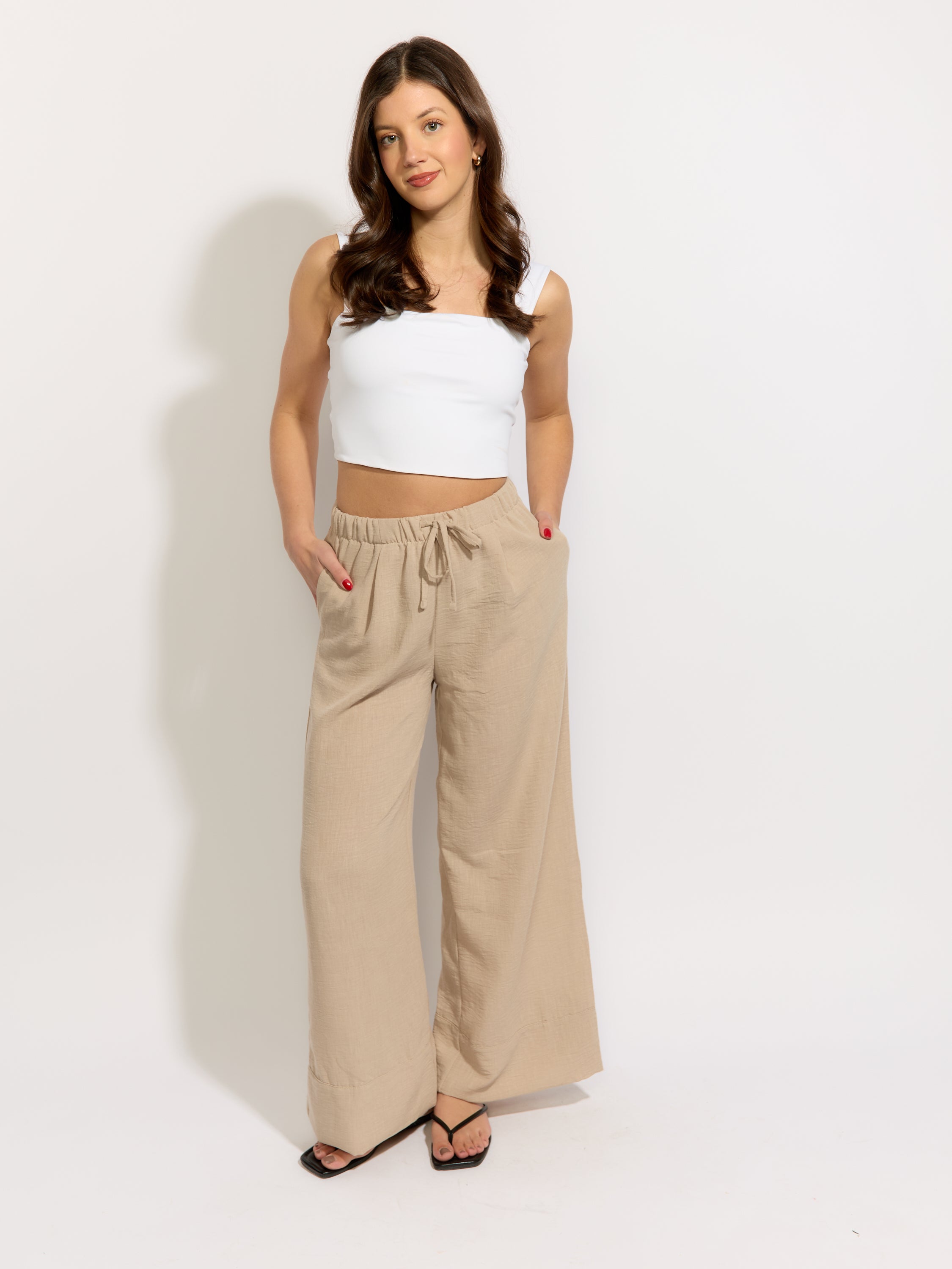 Palazzo Drawstring Pant