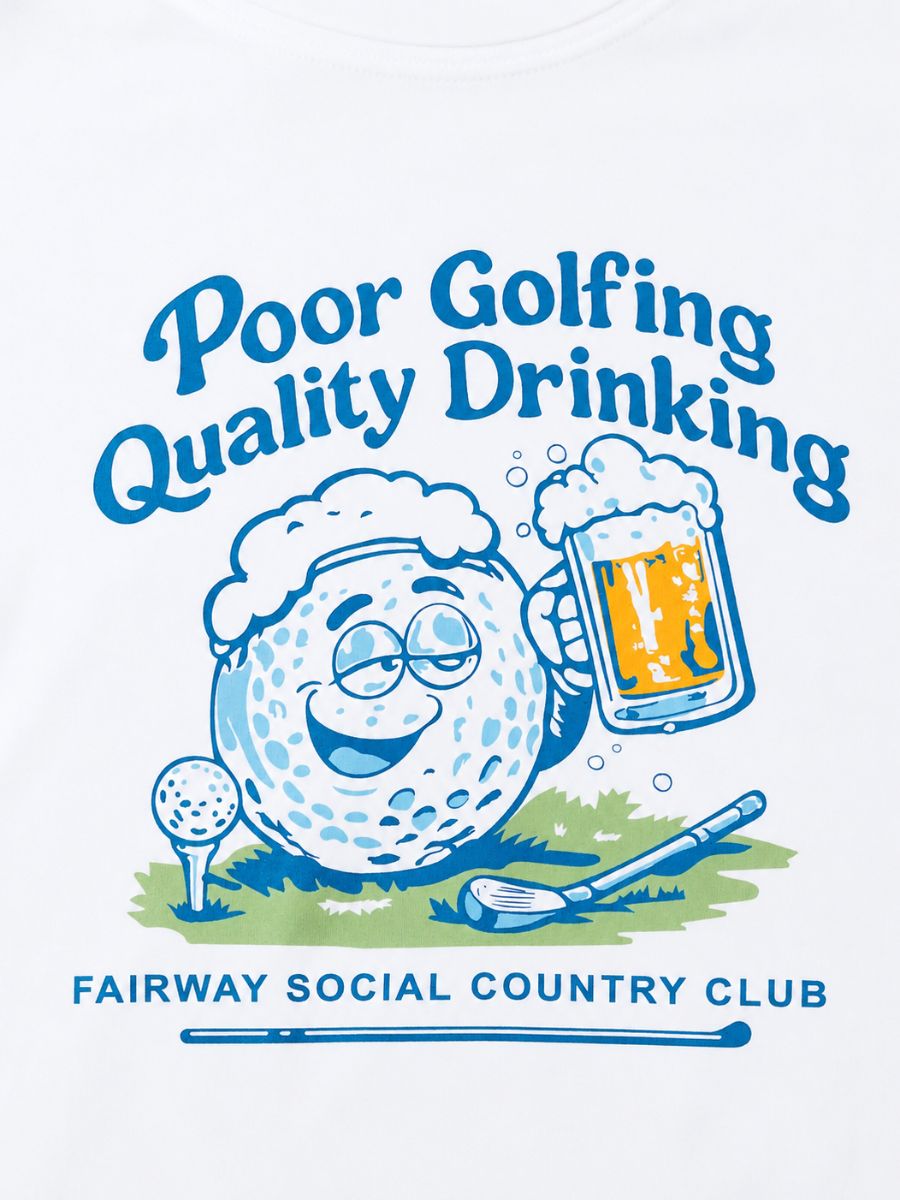 Fairway Social Poor Golf Quality Drinking Tee