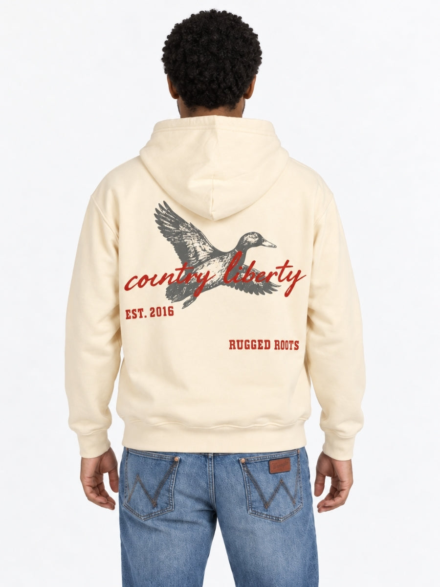 Country Liberty Rugged Outdoors Duck Hoodie