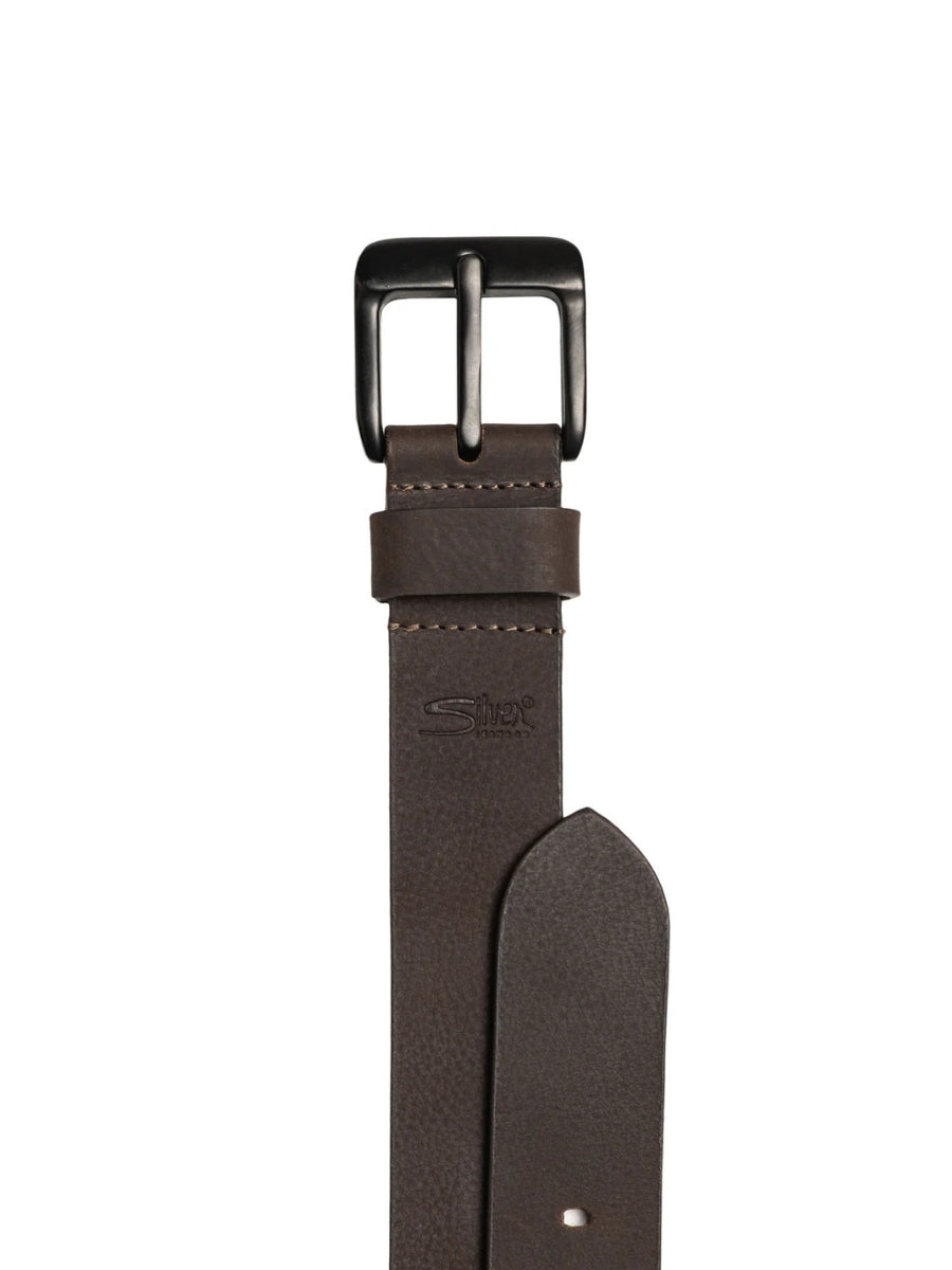 Men's Matte Leather Belt