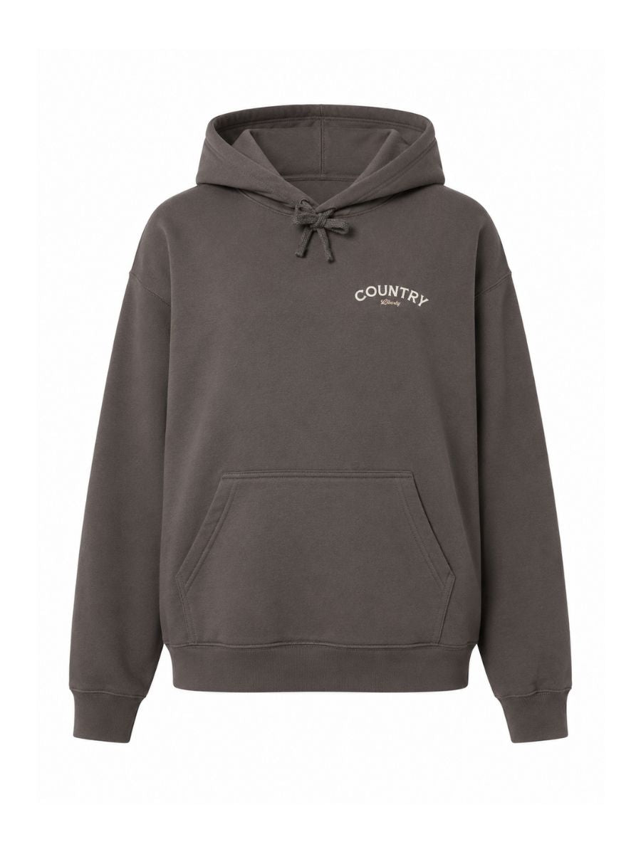 Country Liberty Saddle Bronco Hoodie