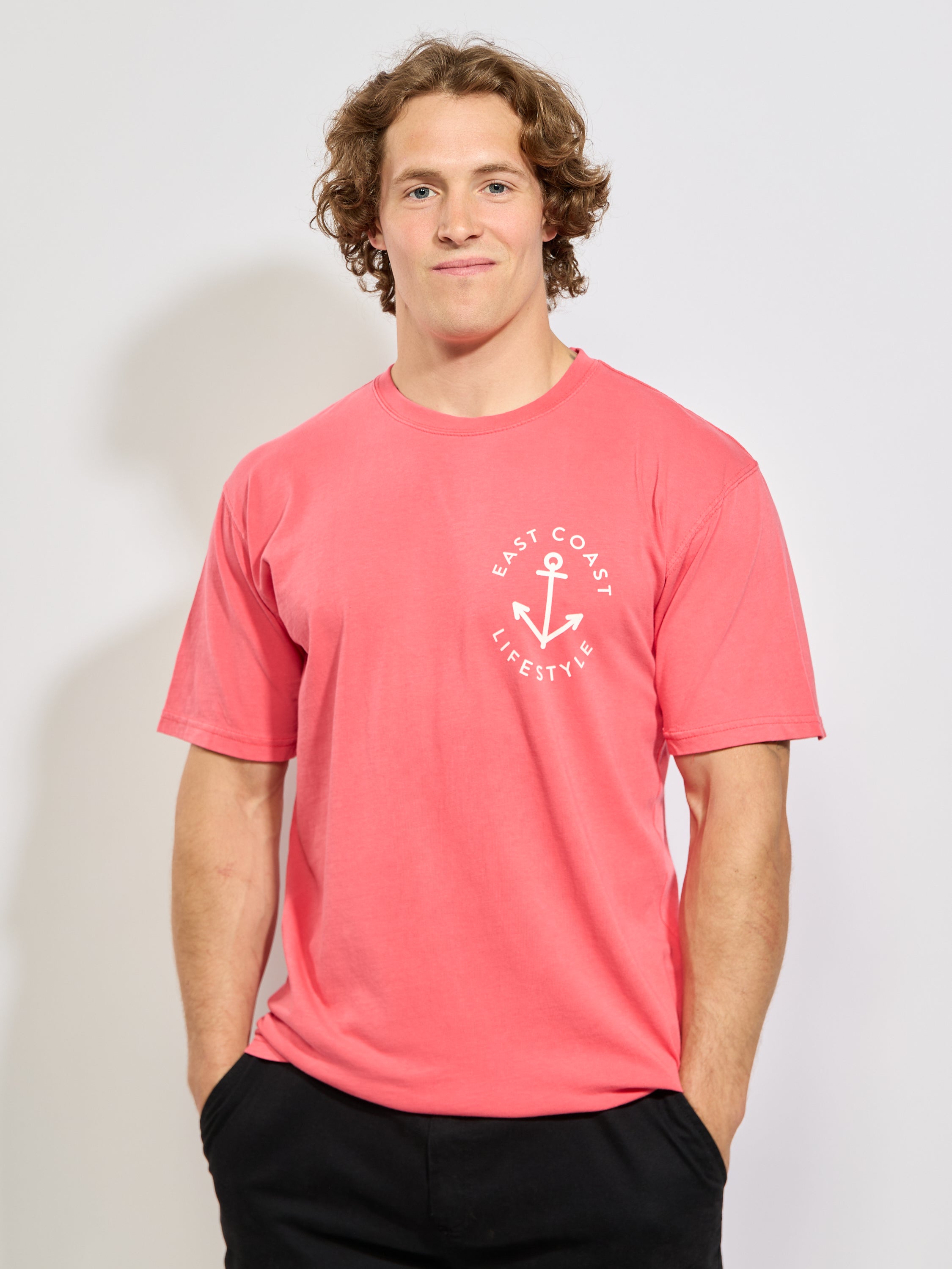 East Coast Lifestyle Stick Anchor Tee