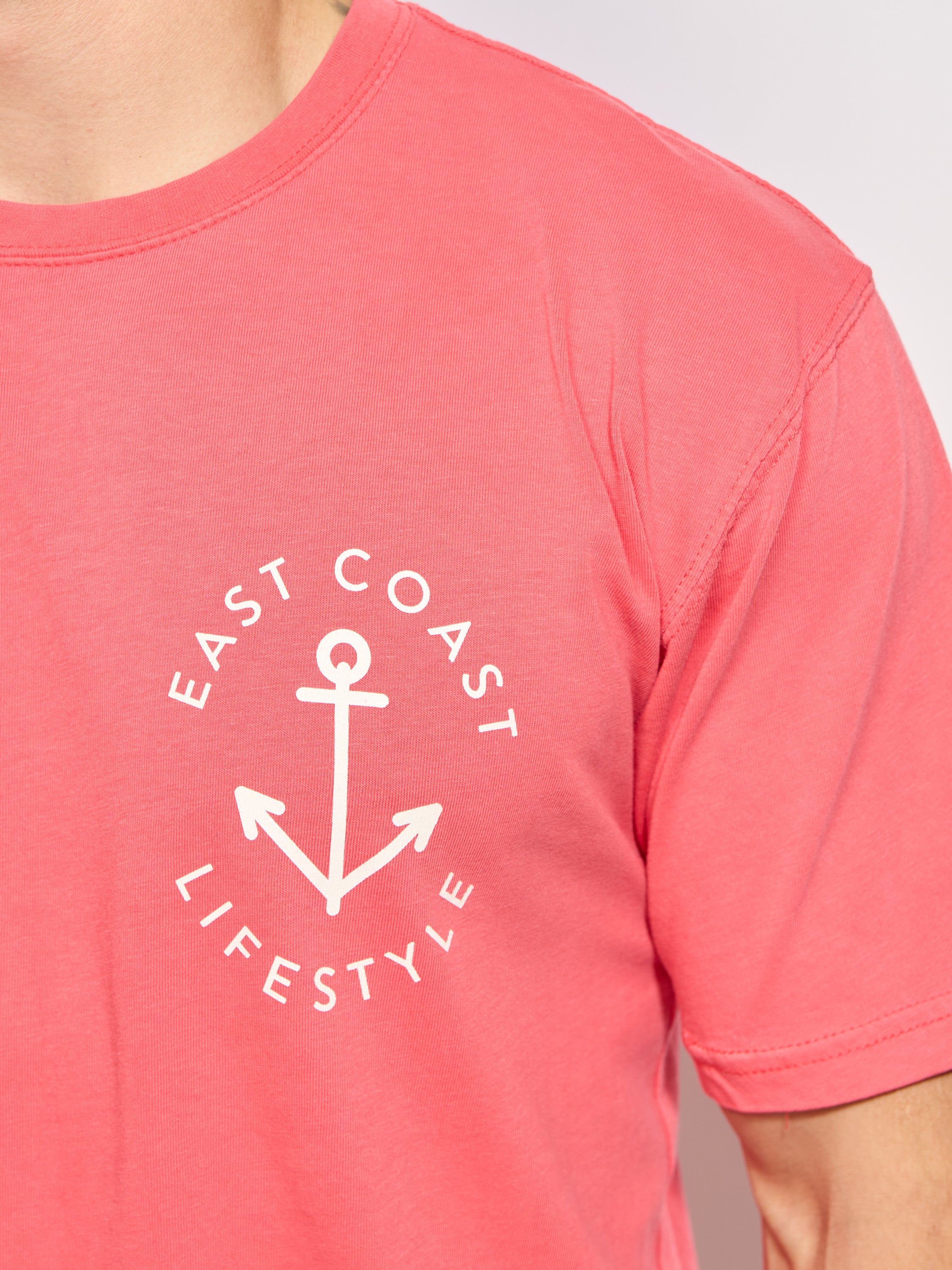 East Coast Lifestyle Stick Anchor Tee