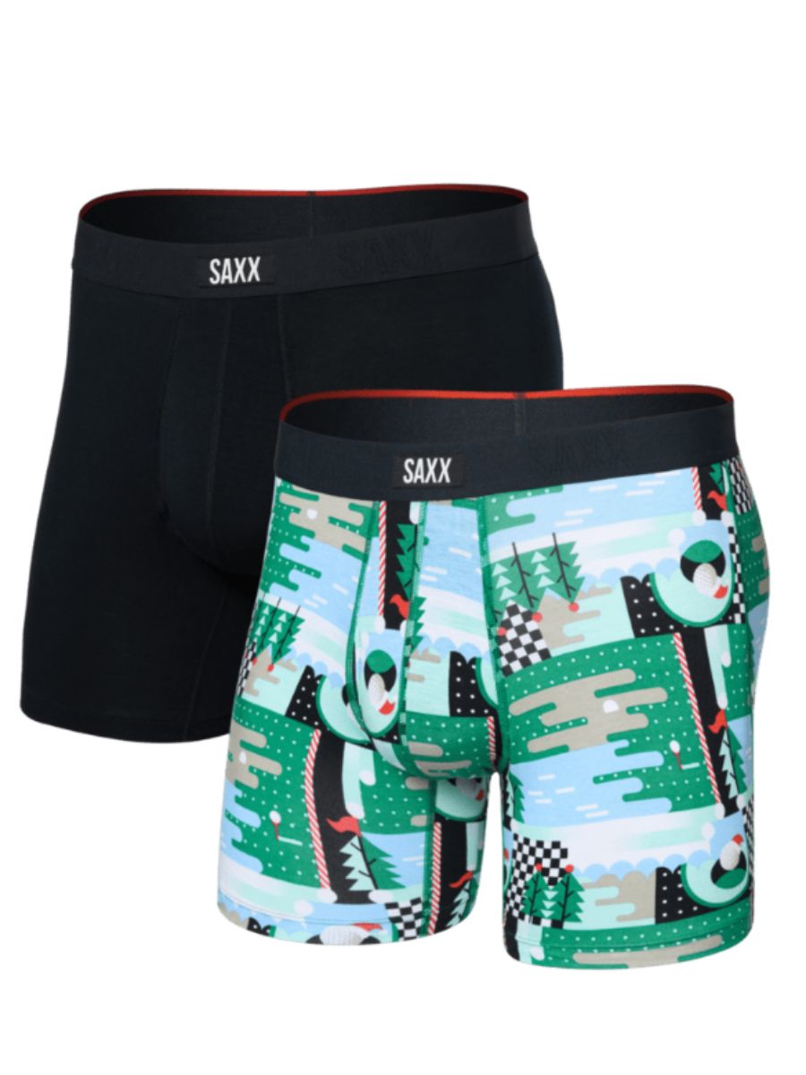 Saxx Vibe Xtra Christmas 2-Pack Boxers