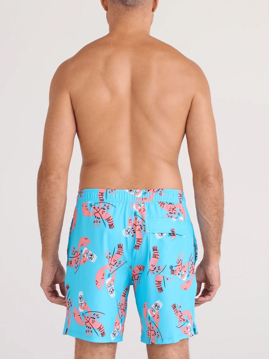 Saxx Oh Buoy 2N1 Volley 7" Swim Shorts