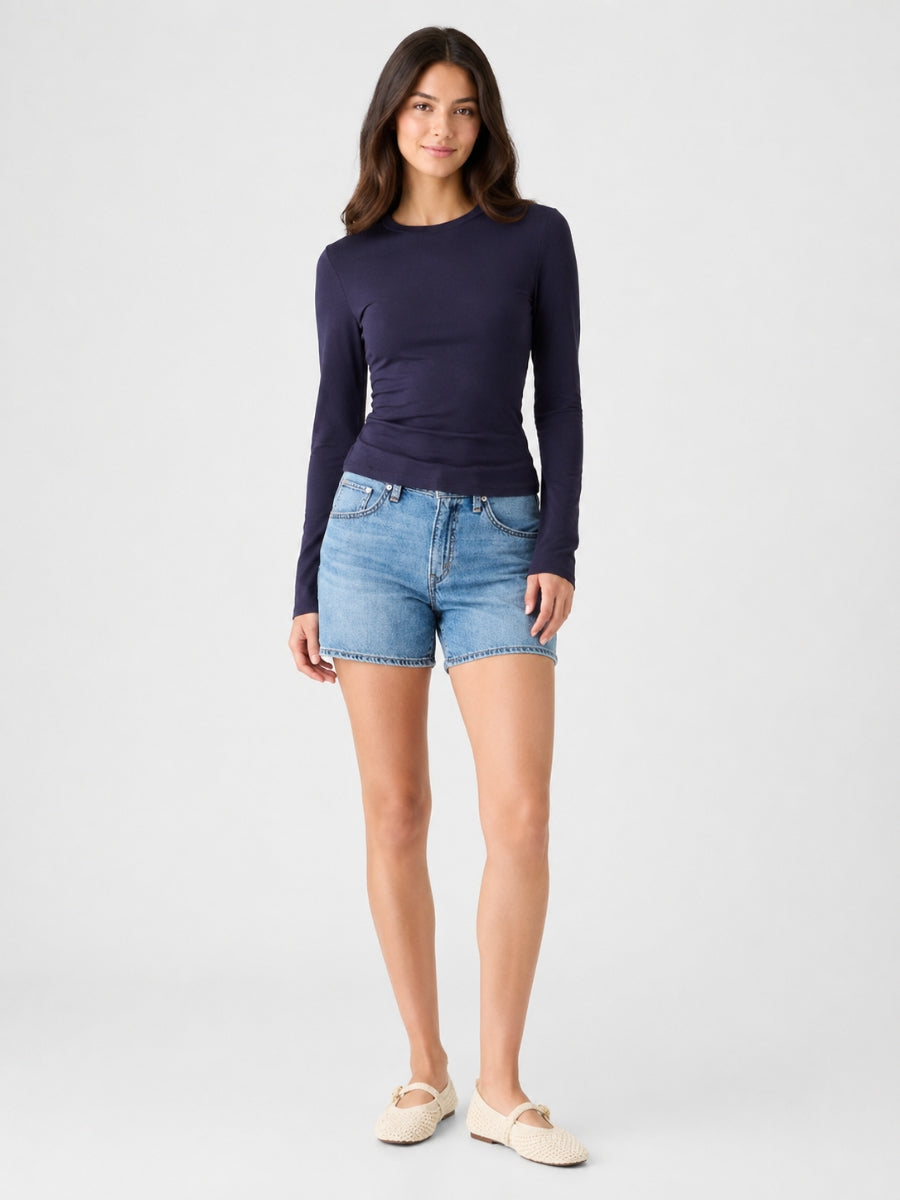 High Neck Long Sleeve Top