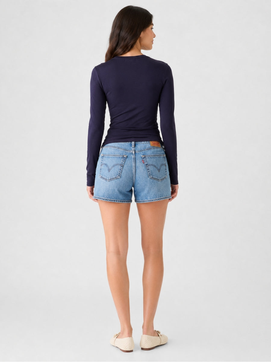 High Neck Long Sleeve Top
