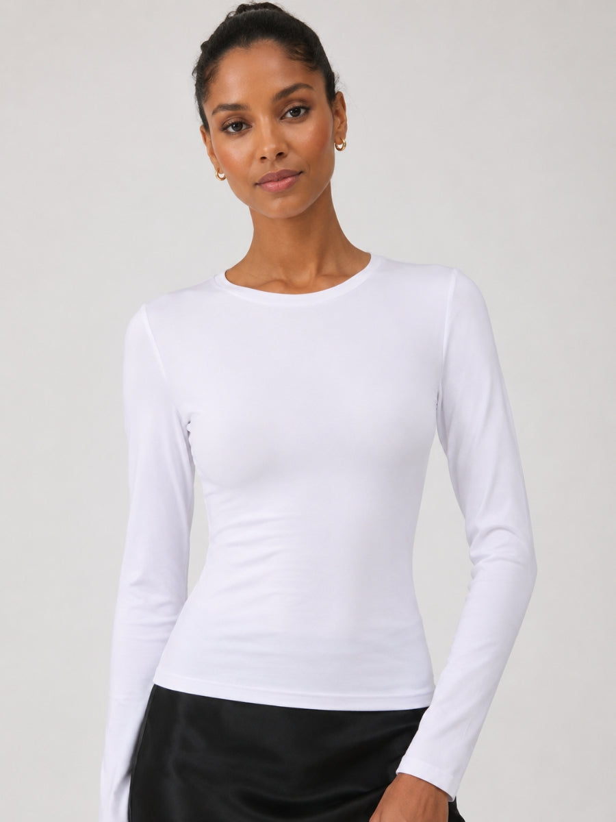 High Neck Long Sleeve Top