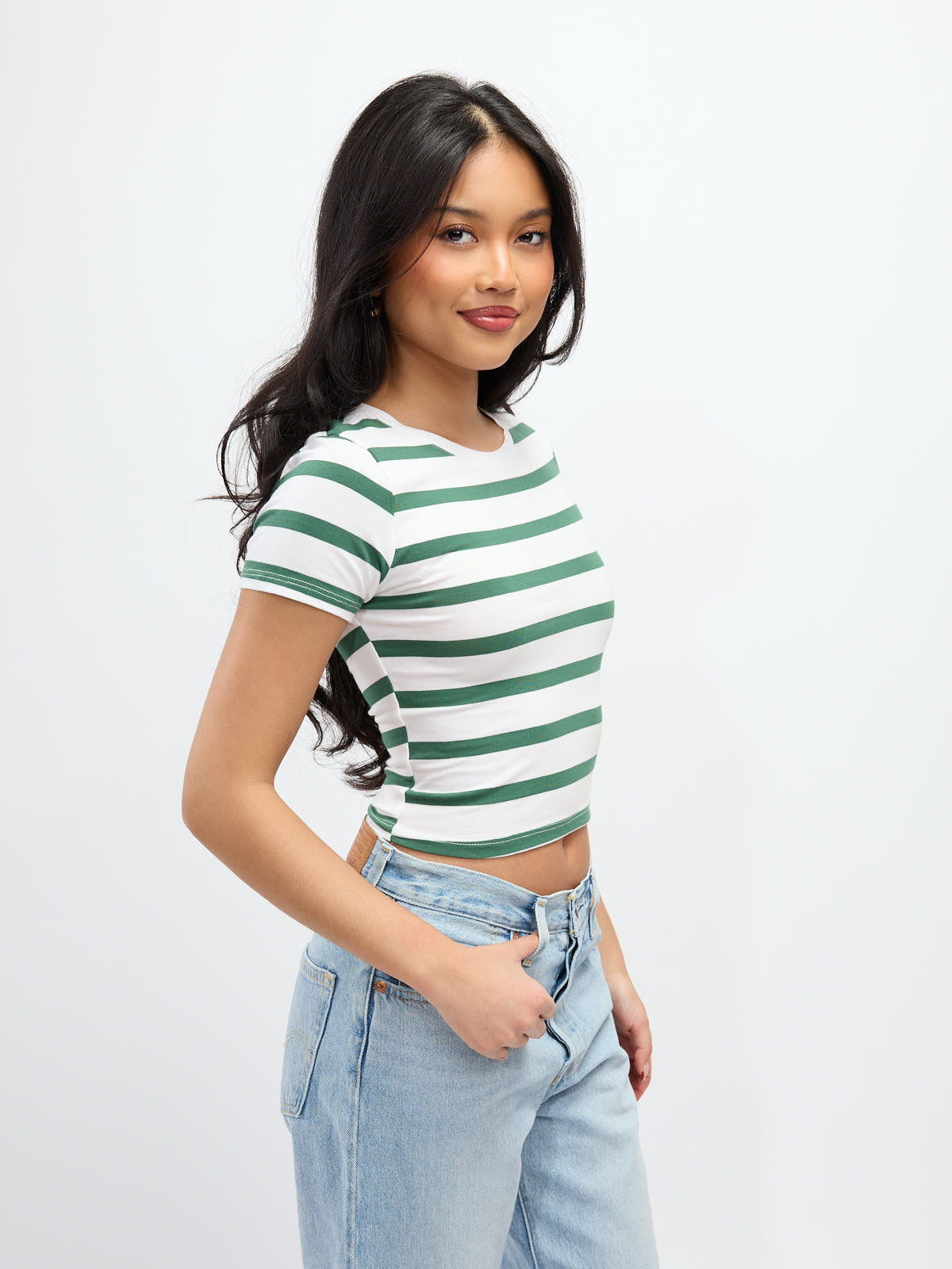 Striped Baby Tee