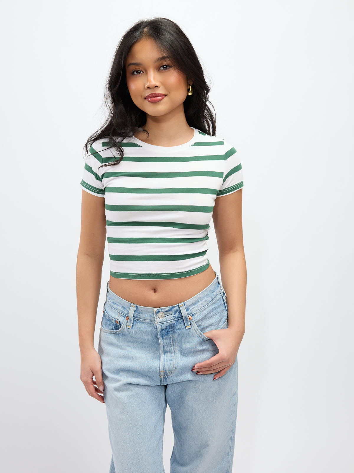 Striped Baby Tee