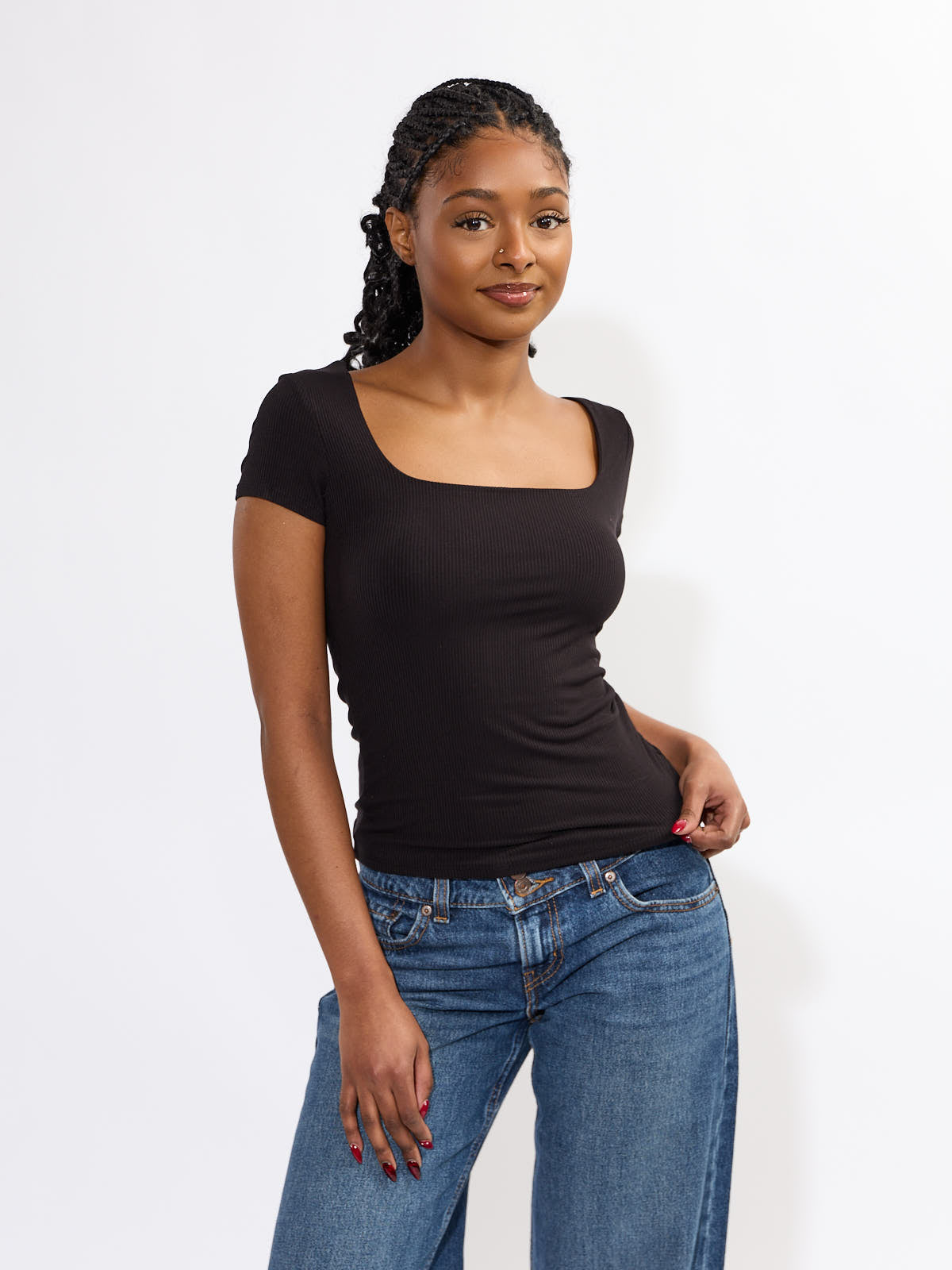 Stella Square Neck Top