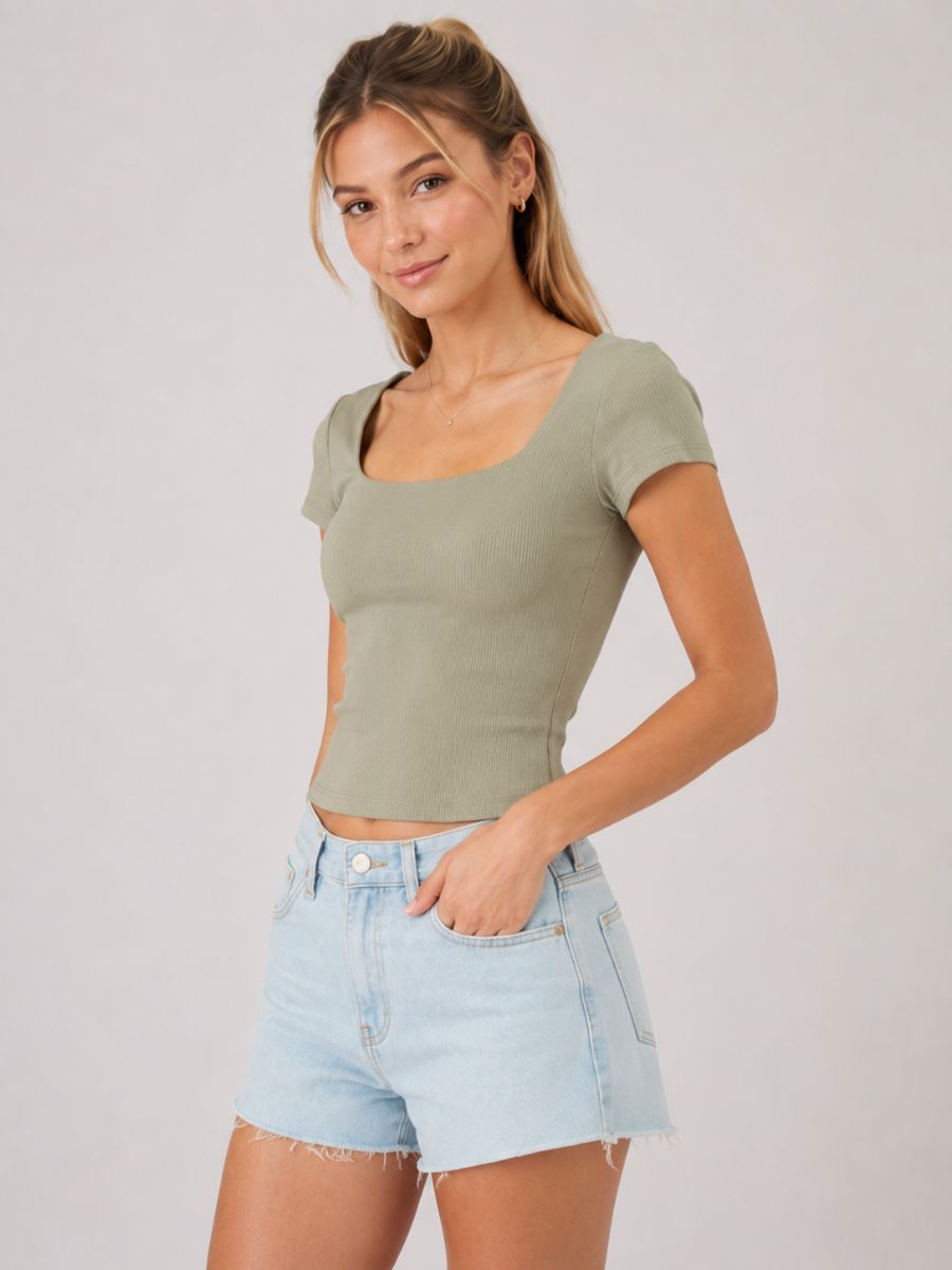 Stella Square Neck Top