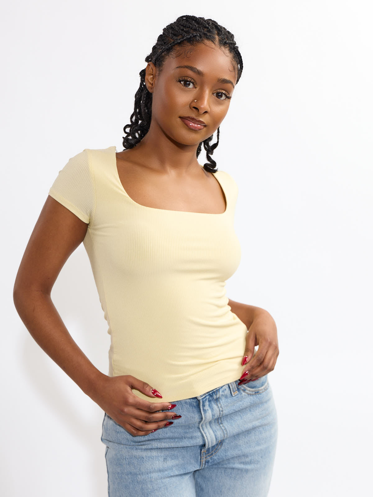 Stella Square Neck Top