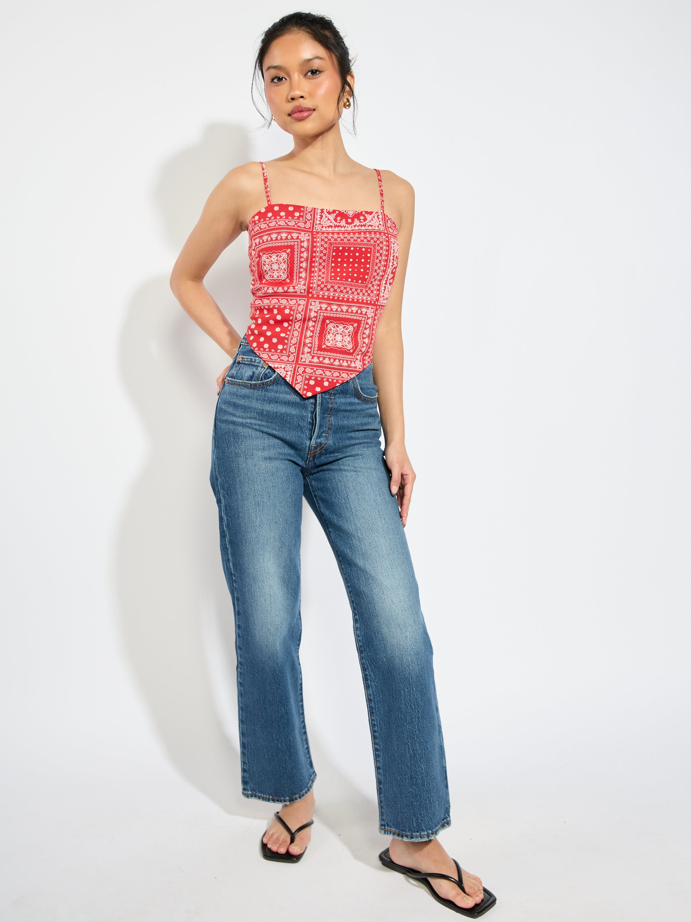 Kelsea Bandana Top