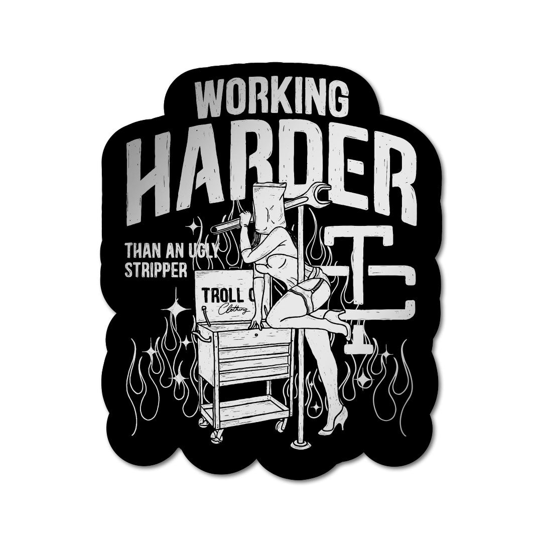 Troll Co. Butterface 2.0 Vinyl Sticker