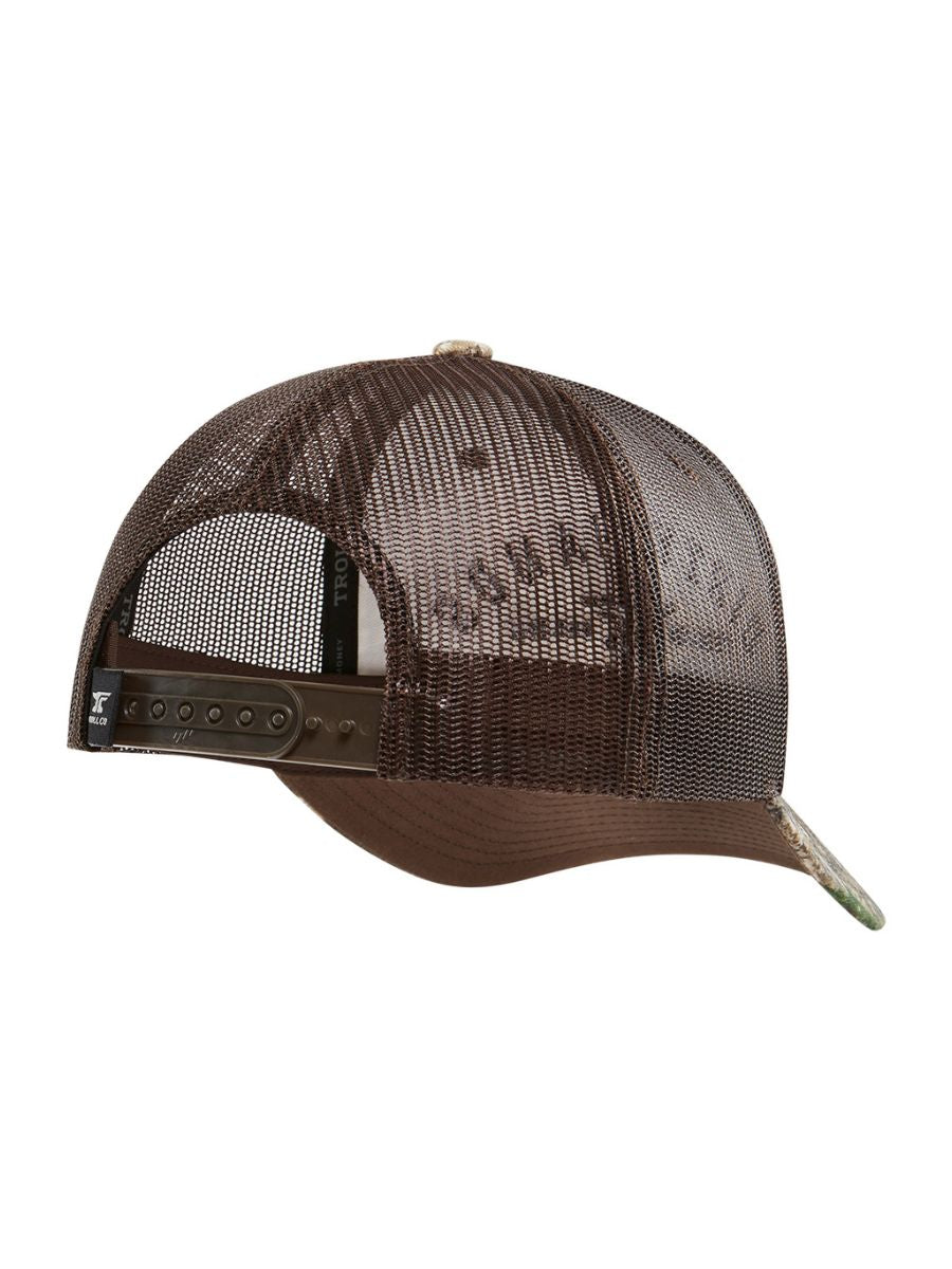 Troll Co. Dirty Hands Clean Money RealTree Curved Brim Hat