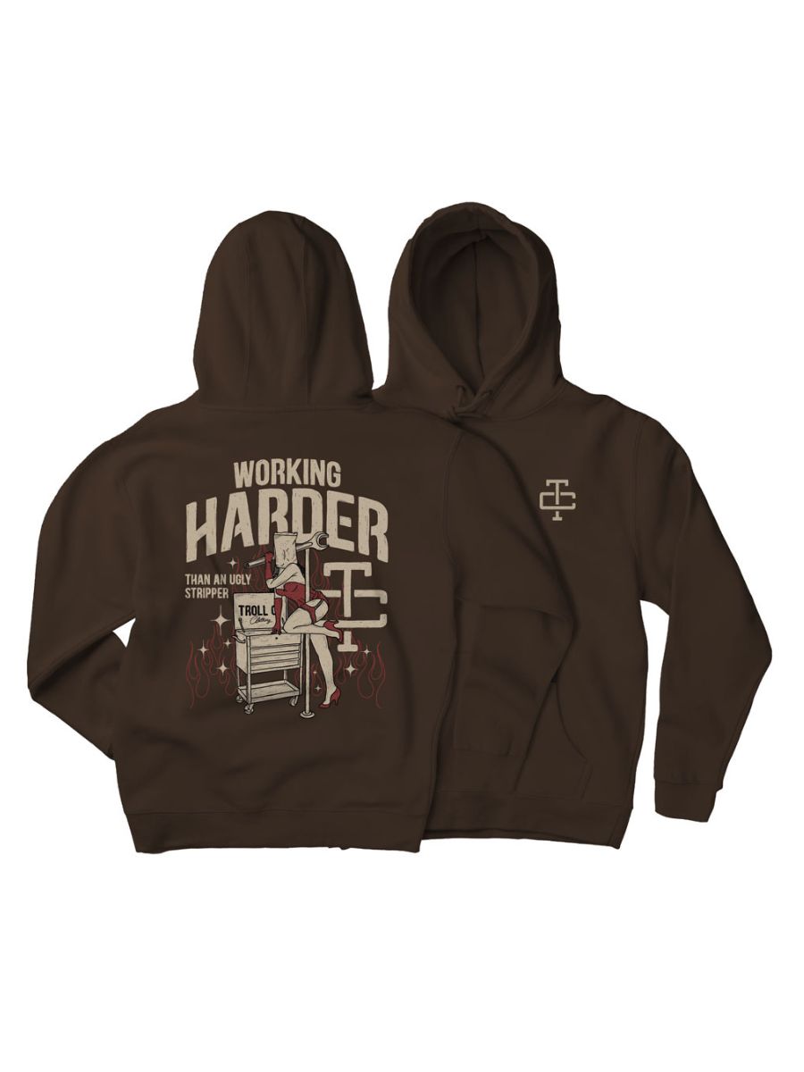 Troll Co. Butterface 2.0 Chocolate Hoodie