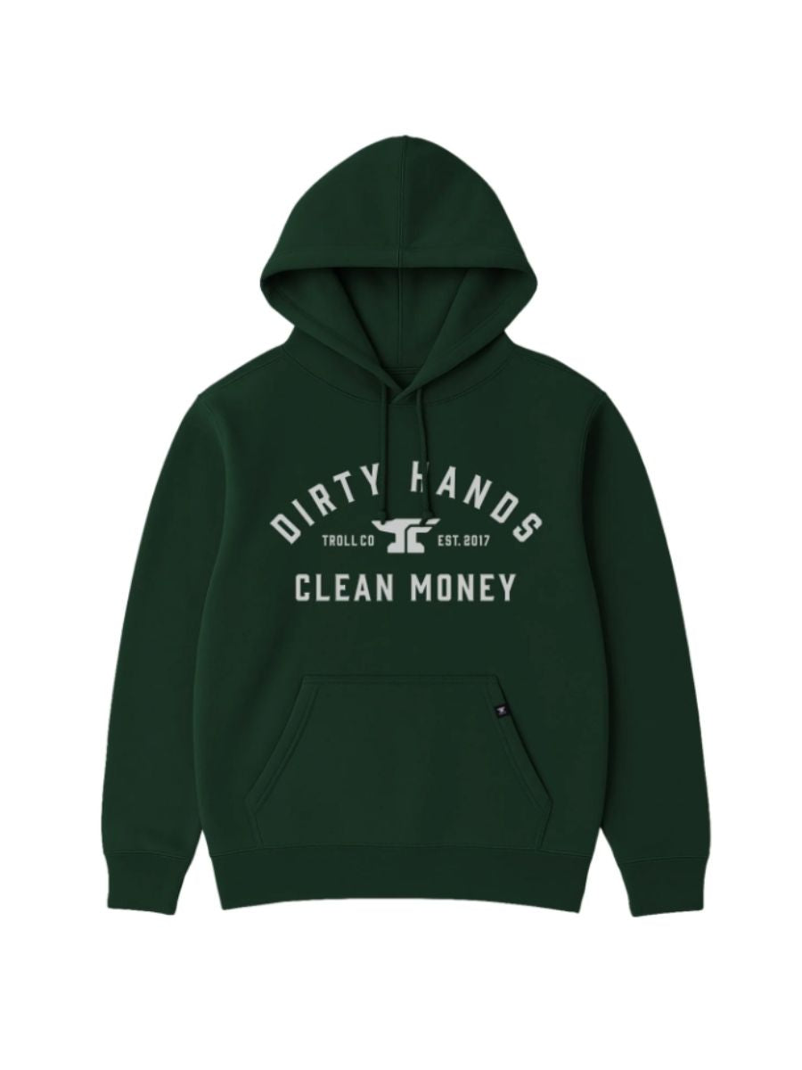 Troll Co. DHCM Classic Green Hoodie