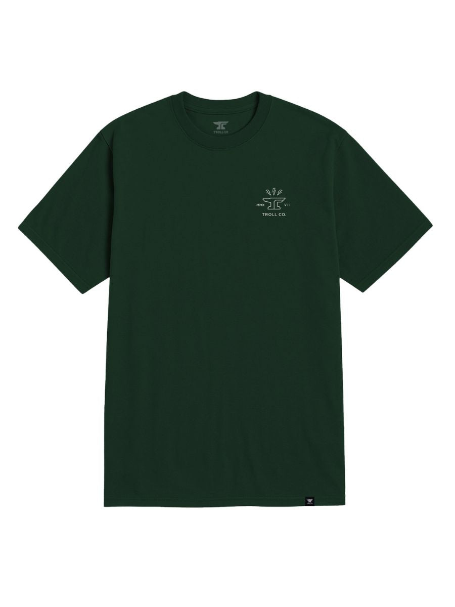 Troll Co. Forest Green Twisting Wrenches Tee