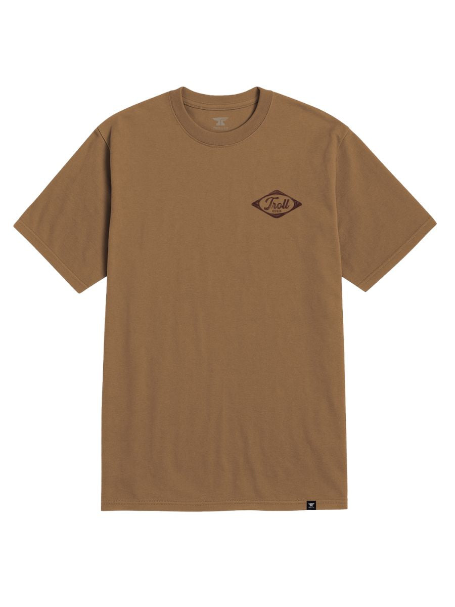 Troll Co. WHUS Twin Graphic Sand Brown  Tee