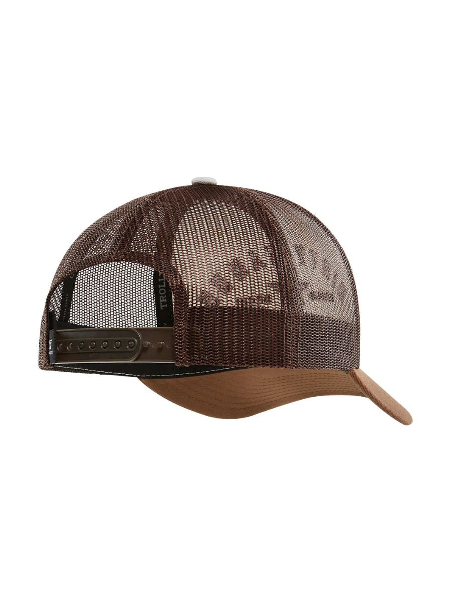 Troll Co. Dirty Hands Clean Money Brown Curved Bill Hat