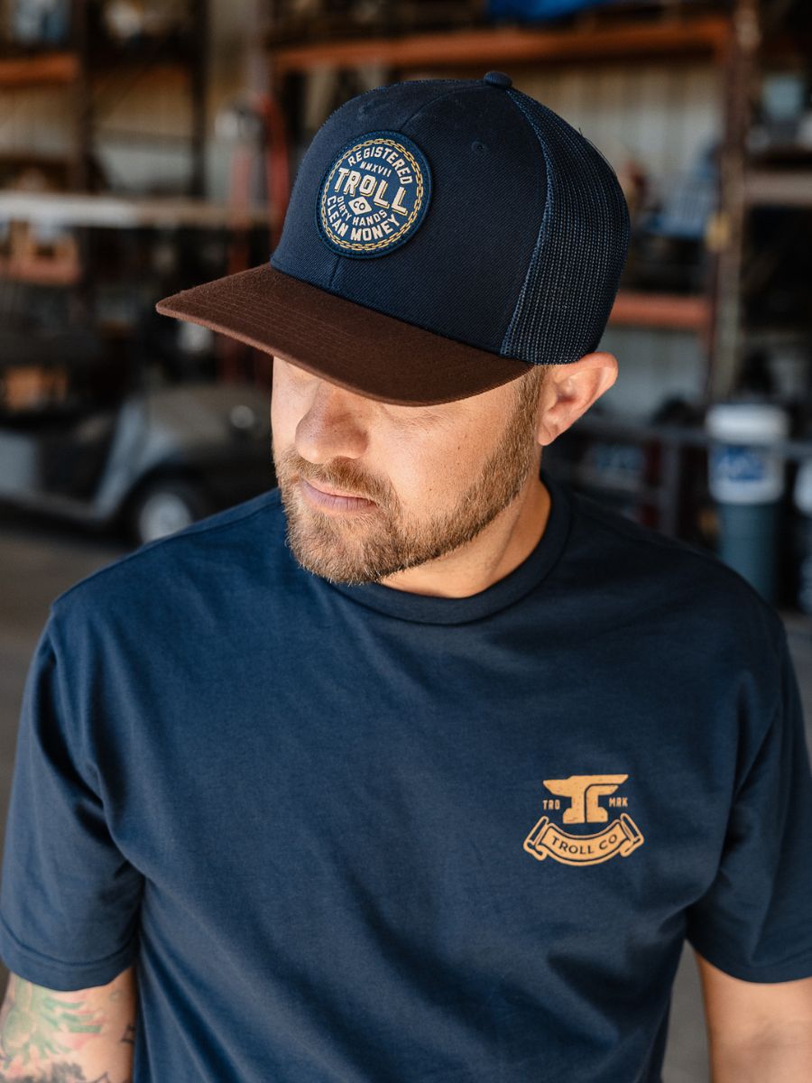 Troll Co. Dirty Hands Clean Money Chain Gang Hat