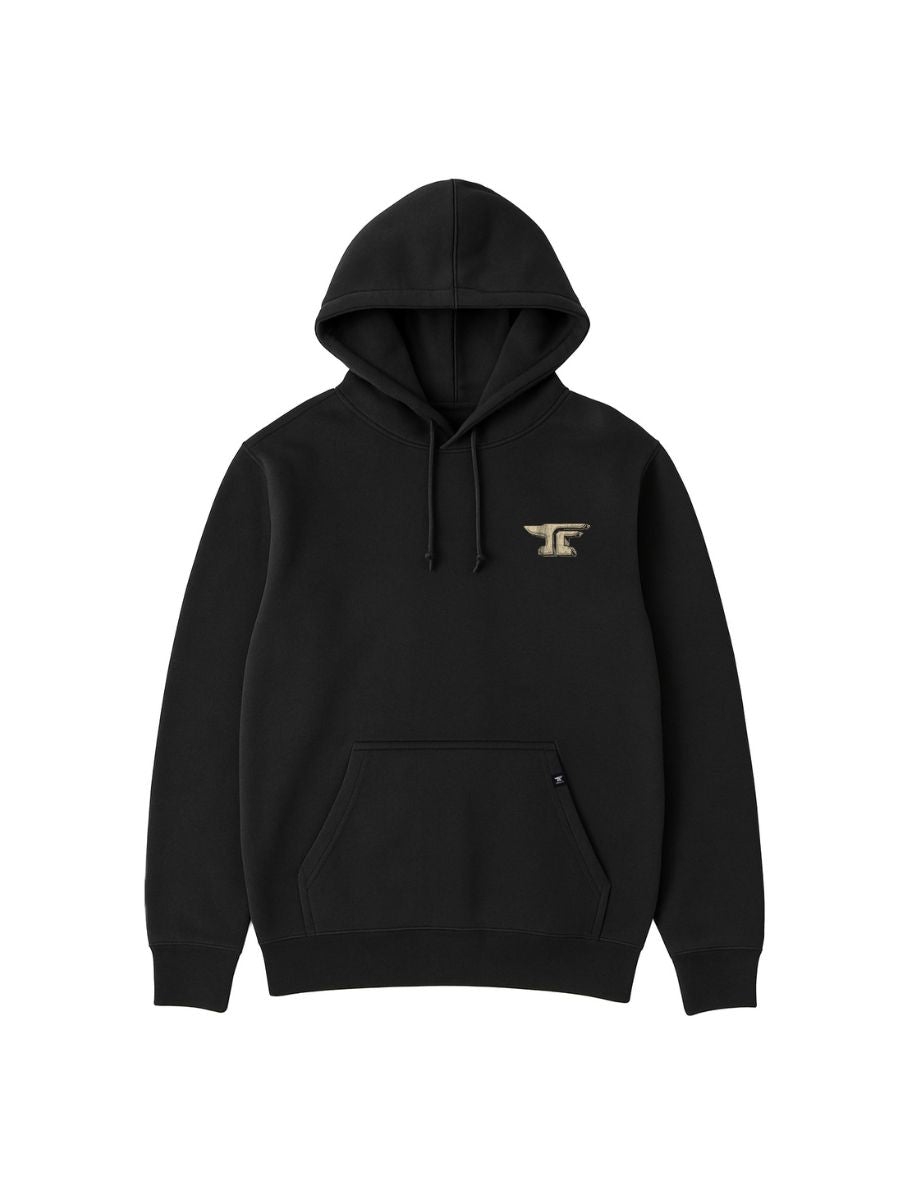 Troll Co. Support Blue Collar Skyline Hoodie