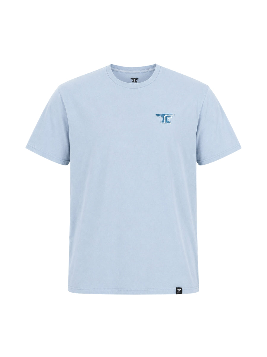 Troll Co. Support Blue Collar Skyline Tee
