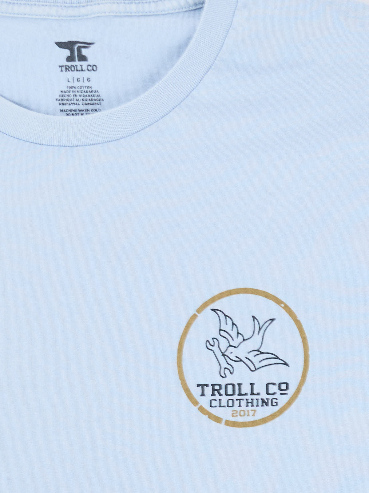 Troll Co. WHUS Poser Blue Tee