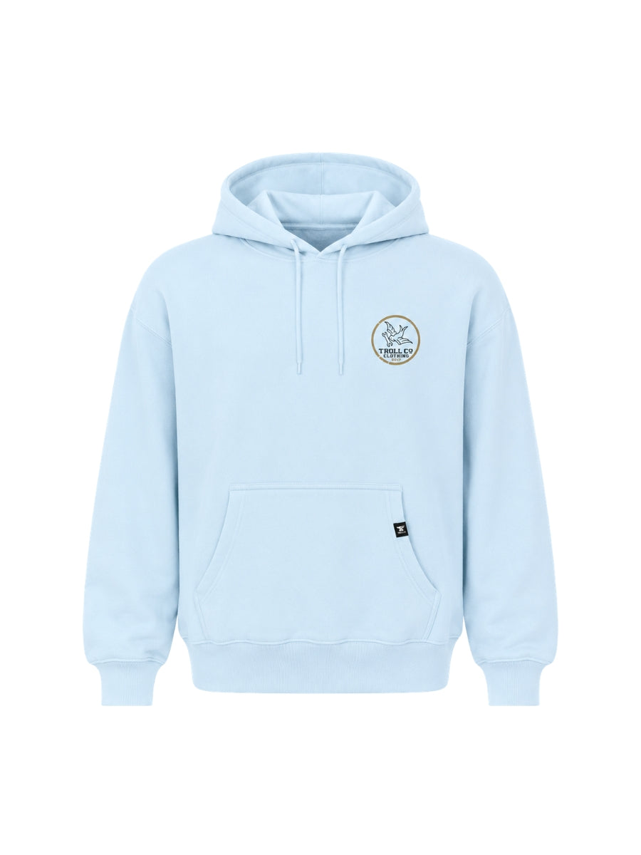 Troll Co. WHUS Poser Blue Hoodie