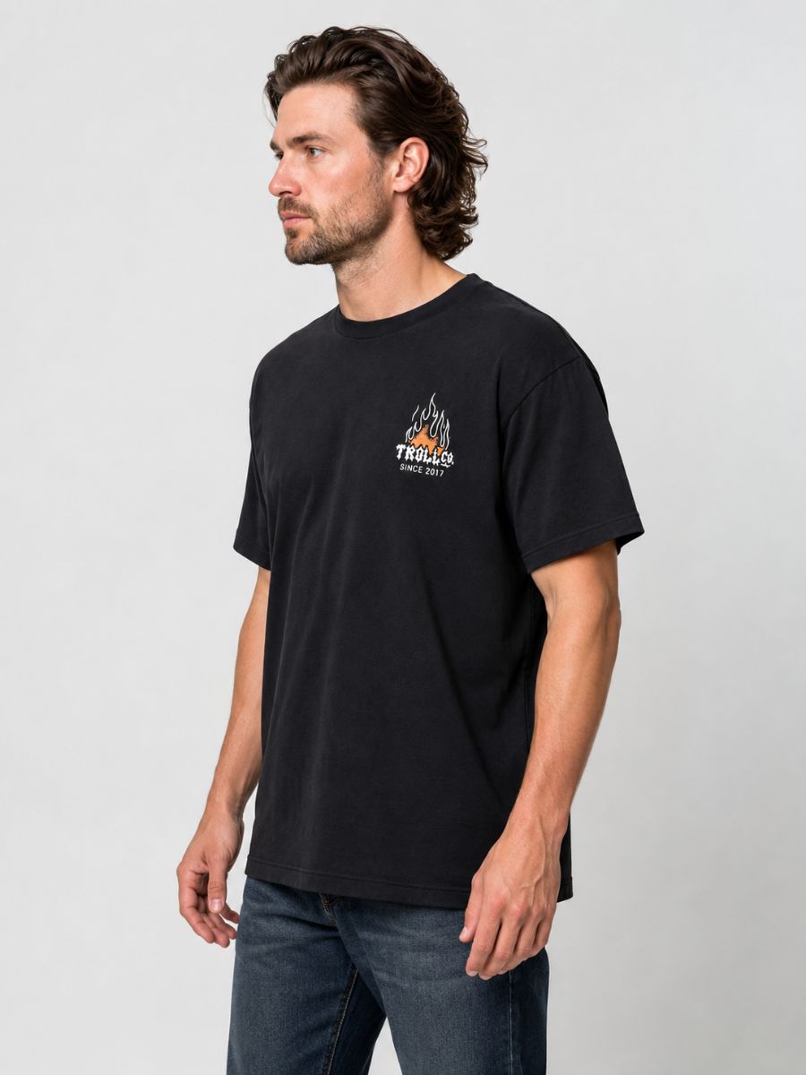 Troll Co. Everything Is Fine Jobsite Tee