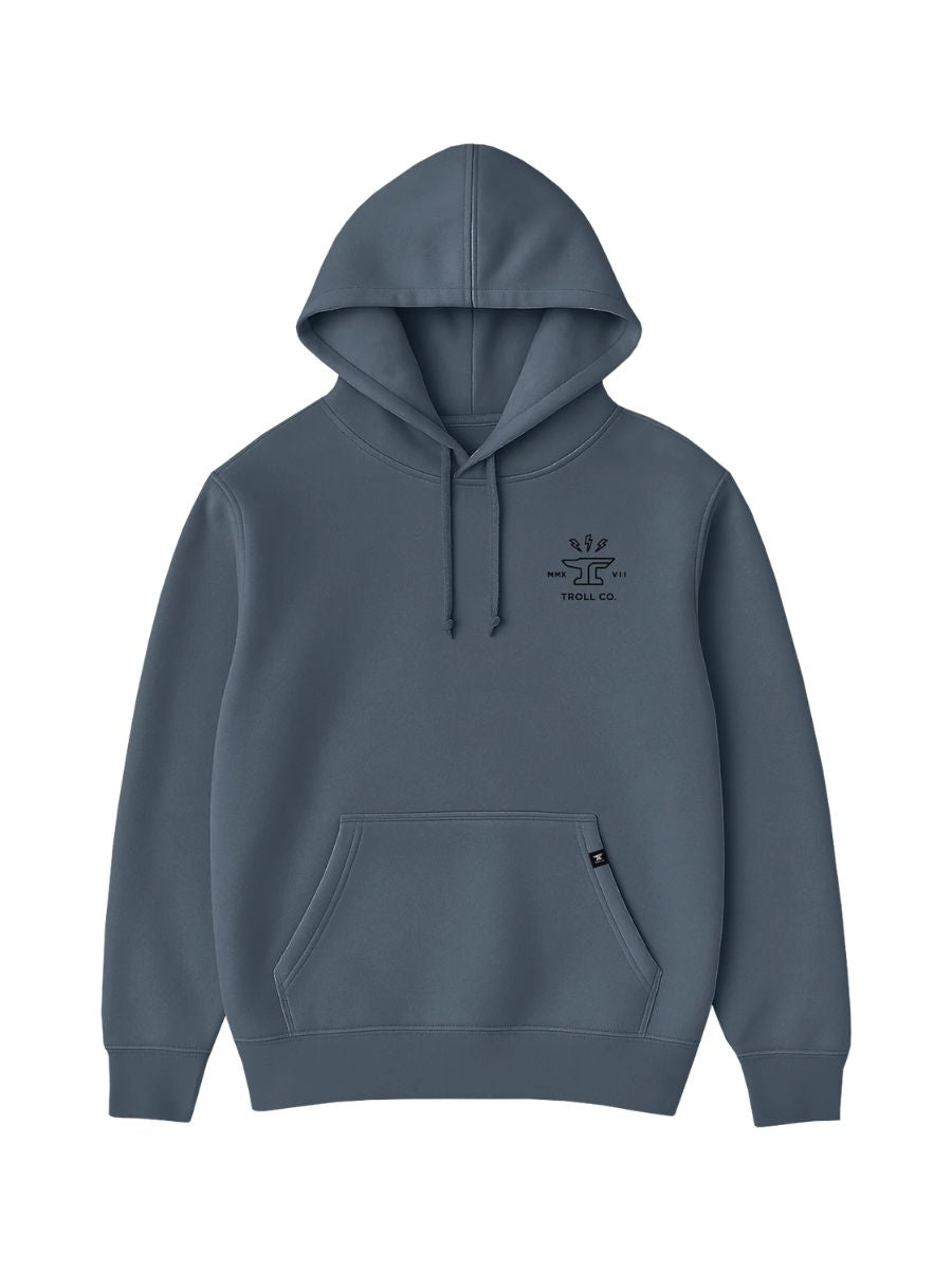 Troll Co. Twisting Wrenches Slate Hoodie